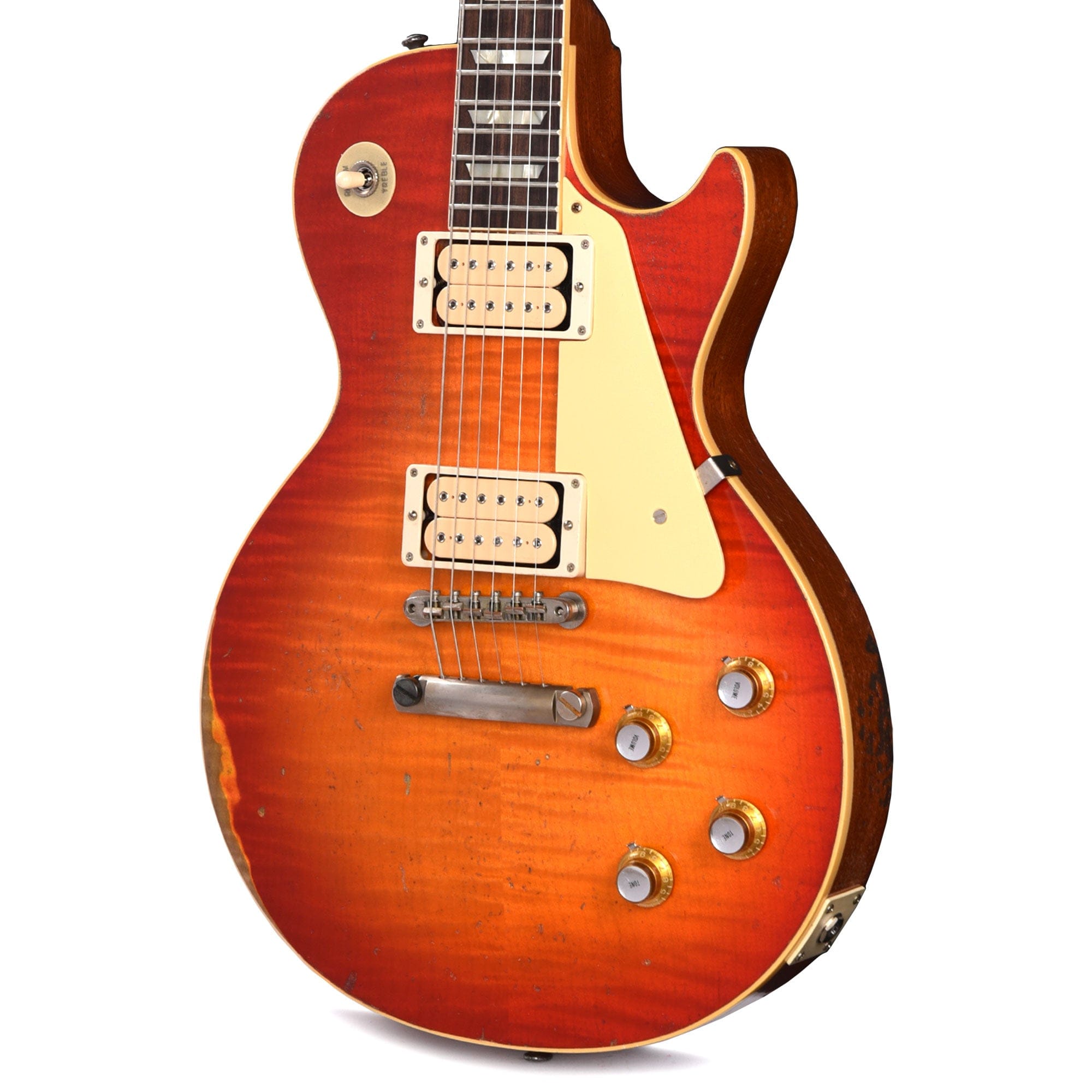 Gibson Custom Shop Murphy Lab 1960 Les Paul Standard Heritage Cherry Sunburst Ultra Heavy Aged w/DiMarzio Super Distortions & Grovers Electric Guitars / Solid Body