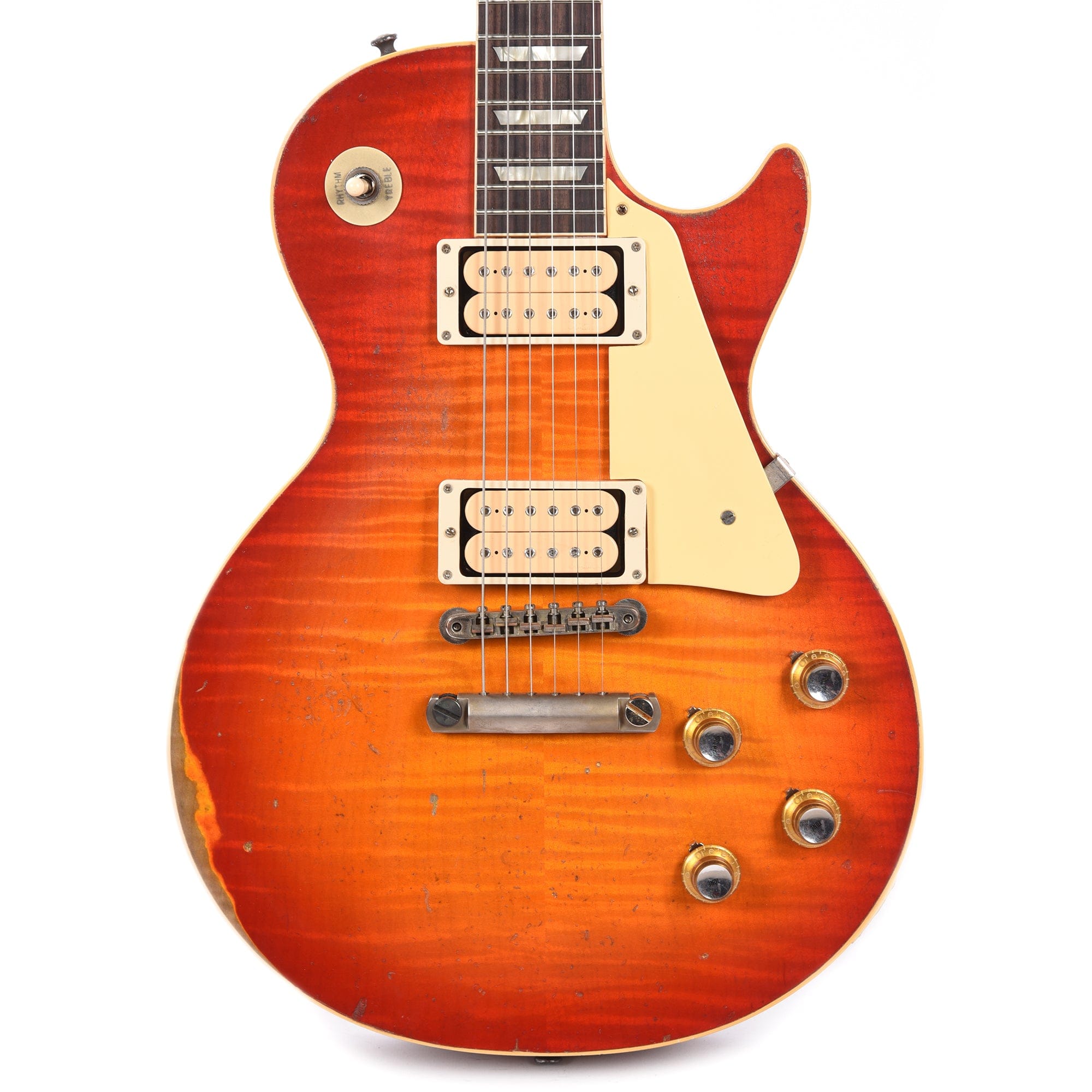 Gibson Custom Shop Murphy Lab 1960 Les Paul Standard Heritage Cherry Sunburst Ultra Heavy Aged w/DiMarzio Super Distortions & Grovers Electric Guitars / Solid Body