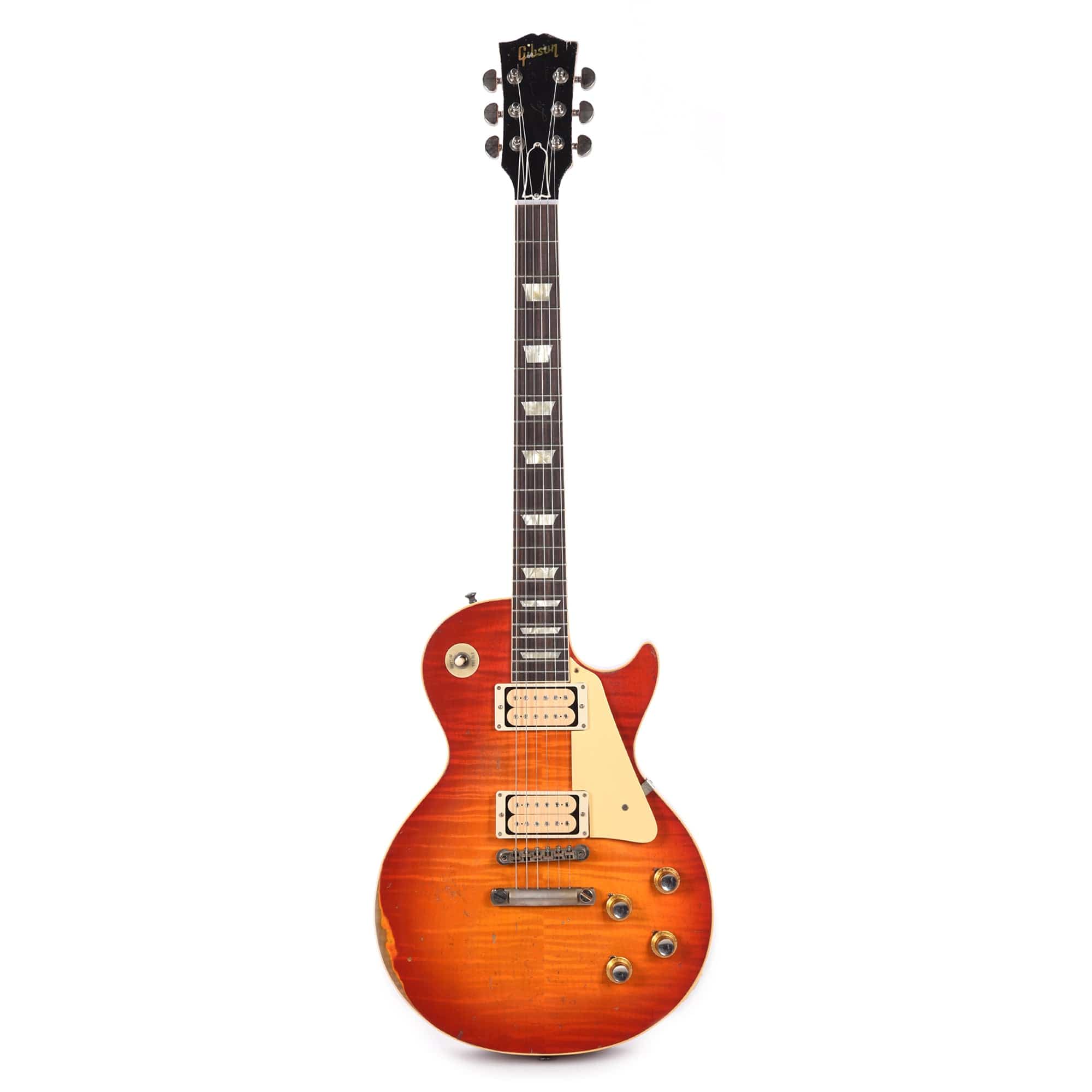 Gibson Custom Shop Murphy Lab 1960 Les Paul Standard Heritage Cherry Sunburst Ultra Heavy Aged w/DiMarzio Super Distortions & Grovers Electric Guitars / Solid Body