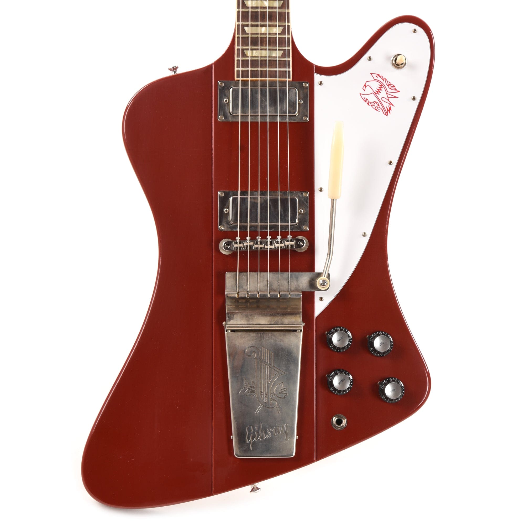 Gibson Custom Shop Murphy Lab 1963 Firebird V Ember Red Ultra Light Aged w/Maestro Vibrola Electric Guitars / Solid Body