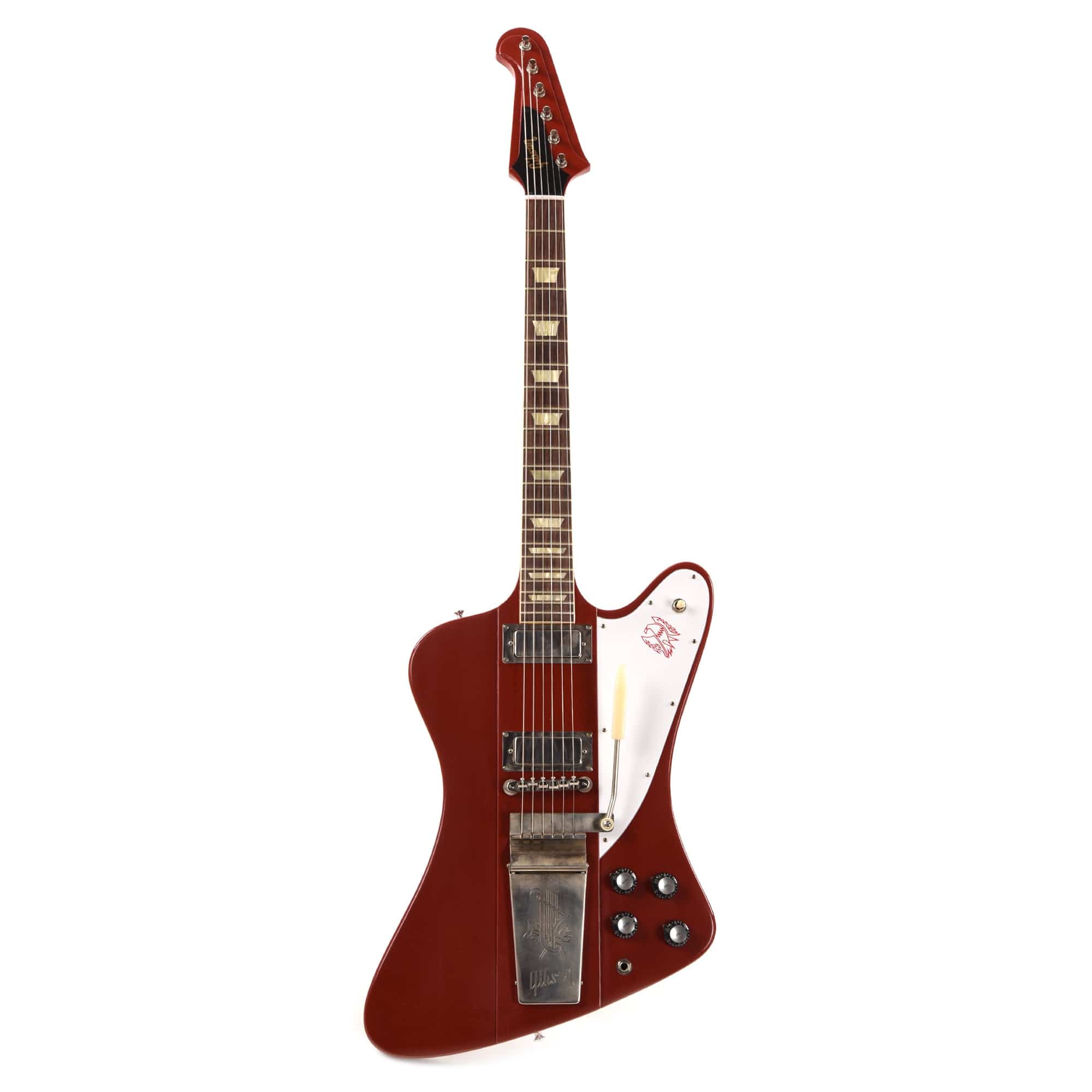 Gibson Custom Shop Murphy Lab 1963 Firebird V Ember Red Ultra Light Aged w/Maestro Vibrola Electric Guitars / Solid Body