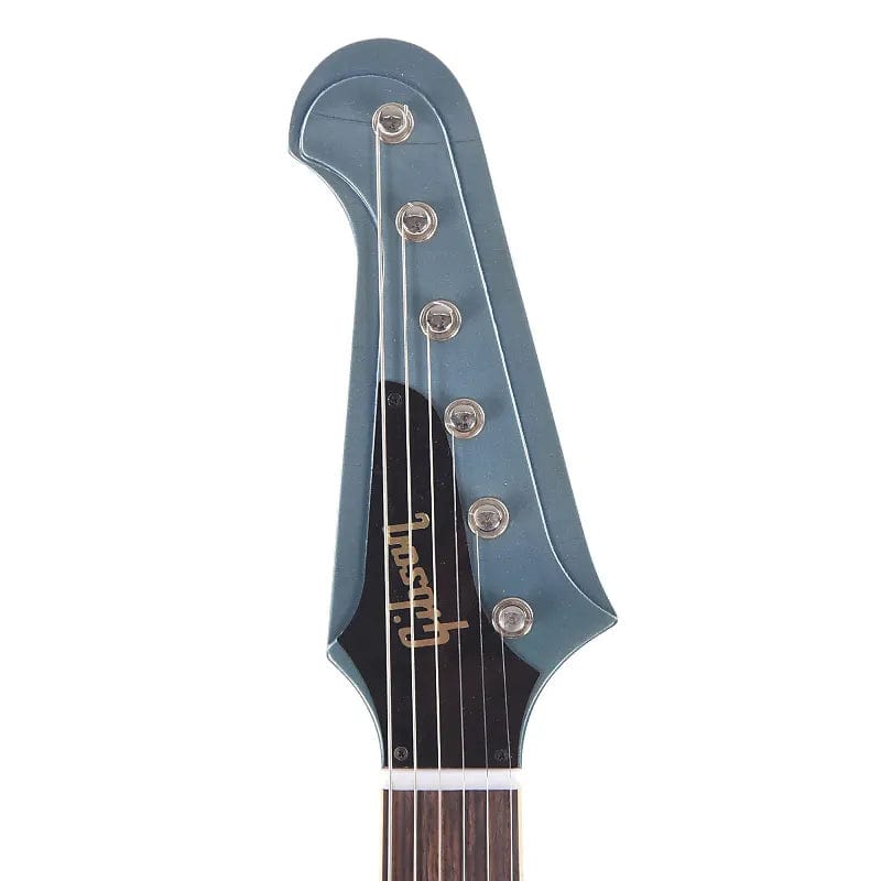 Gibson Custom Shop Murphy Lab 1963 Firebird V Pelham Blue Ultra Light Aged w/Maestro Vibrola Electric Guitars / Solid Body