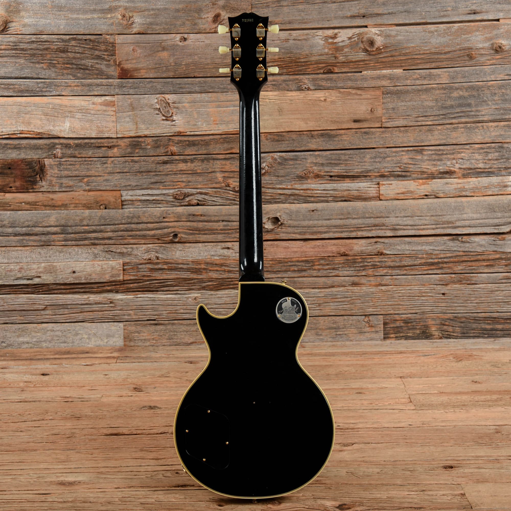 Gibson Custom Shop Murphy Lab 57 Les Paul Custom Ultra Light Aged Ebony 2021 Electric Guitars / Solid Body