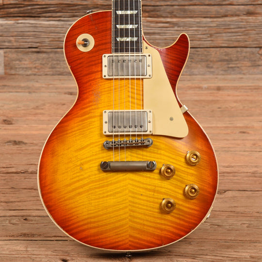 Gibson Custom Shop Murphy Lab '59 Les Paul Standard Reissue Heavy Aged Sunburst Electric Guitars / Solid Body