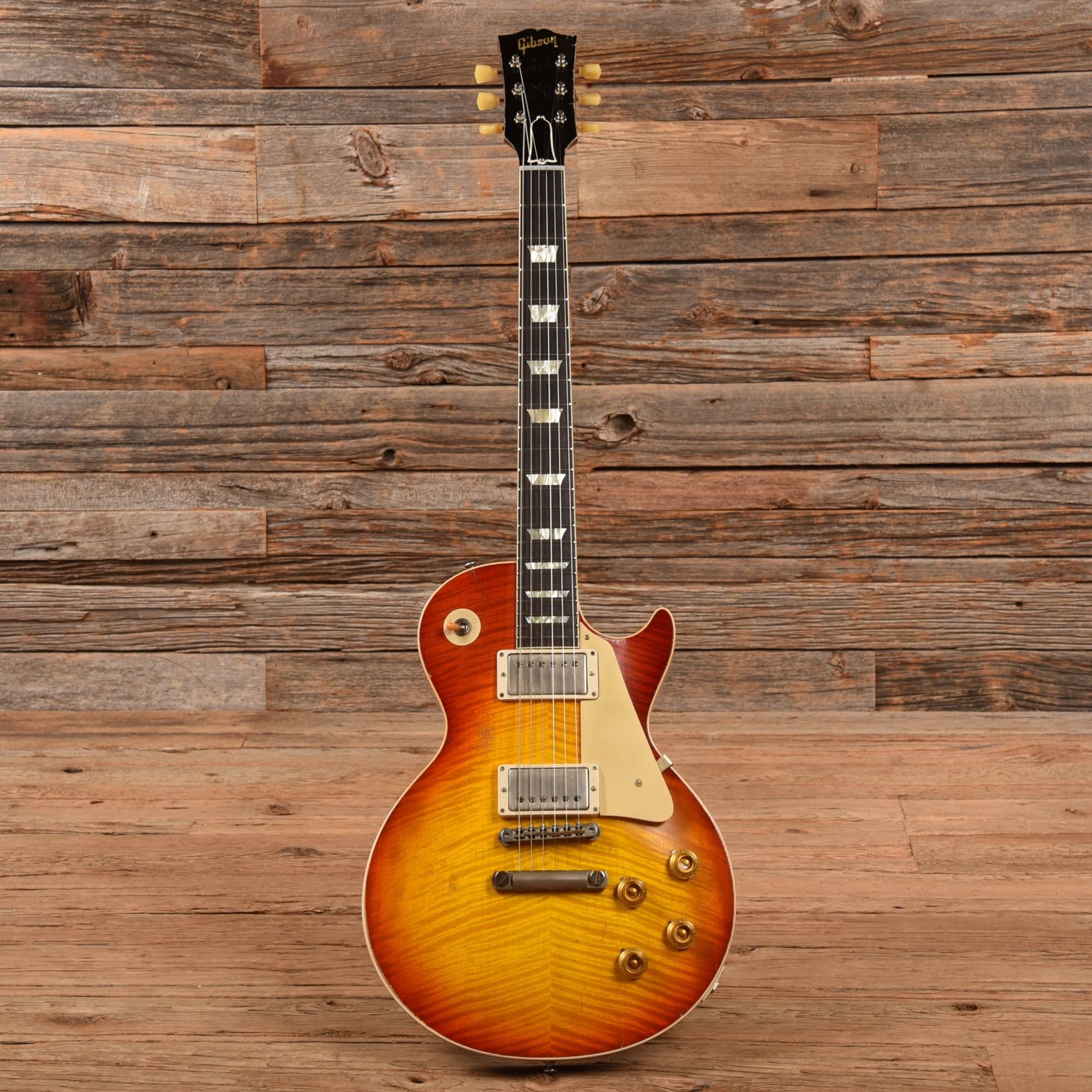 Gibson Custom Shop Murphy Lab '59 Les Paul Standard Reissue Heavy Aged Sunburst Electric Guitars / Solid Body