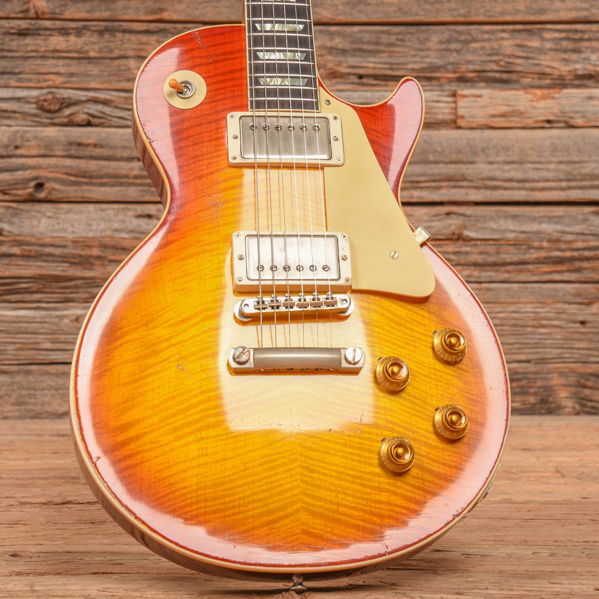 Gibson Custom Shop Murphy Lab '59 Les Paul Standard Reissue Heavy Aged Sunburst Electric Guitars / Solid Body