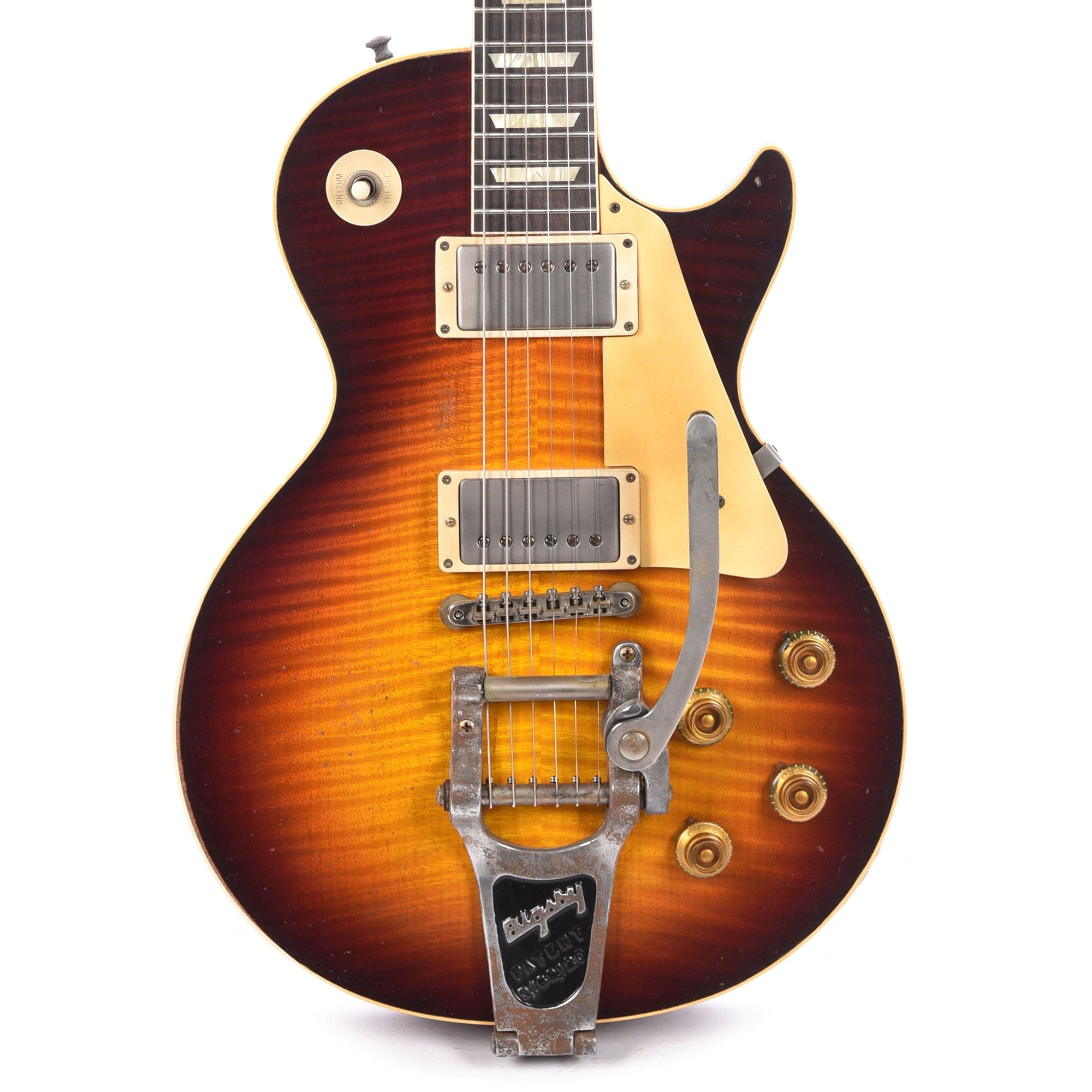 Gibson Custom Shop Murphy Lab Brazilian Rosewood Limited Edition 1959 Les Paul Standard Aged Tom's Tri-Burst w/Bigsby Electric Guitars / Solid Body