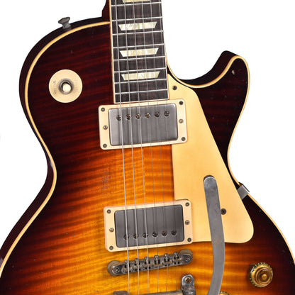 Gibson Custom Shop Murphy Lab Brazilian Rosewood Limited Edition 1959 Les Paul Standard Aged Tom's Tri-Burst w/Bigsby Electric Guitars / Solid Body