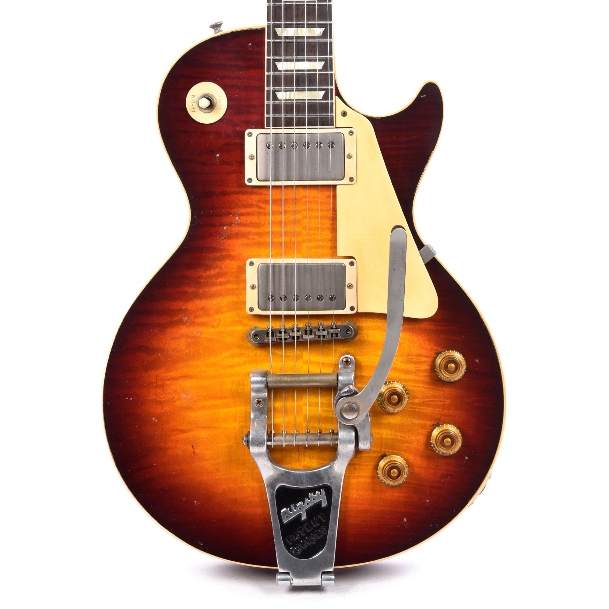 Gibson Custom Shop Murphy Lab Brazilian Rosewood Limited Edition 1959 Les Paul Standard Aged Tom's Tri-Burst w/Bigsby Electric Guitars / Solid Body