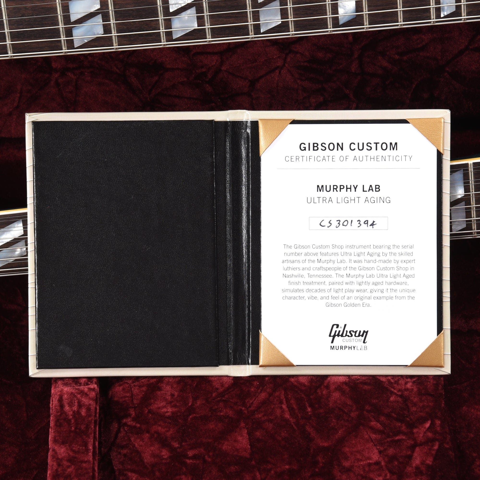 Gibson Custom Shop Murphy Lab EDS-1275 Doubleneck 