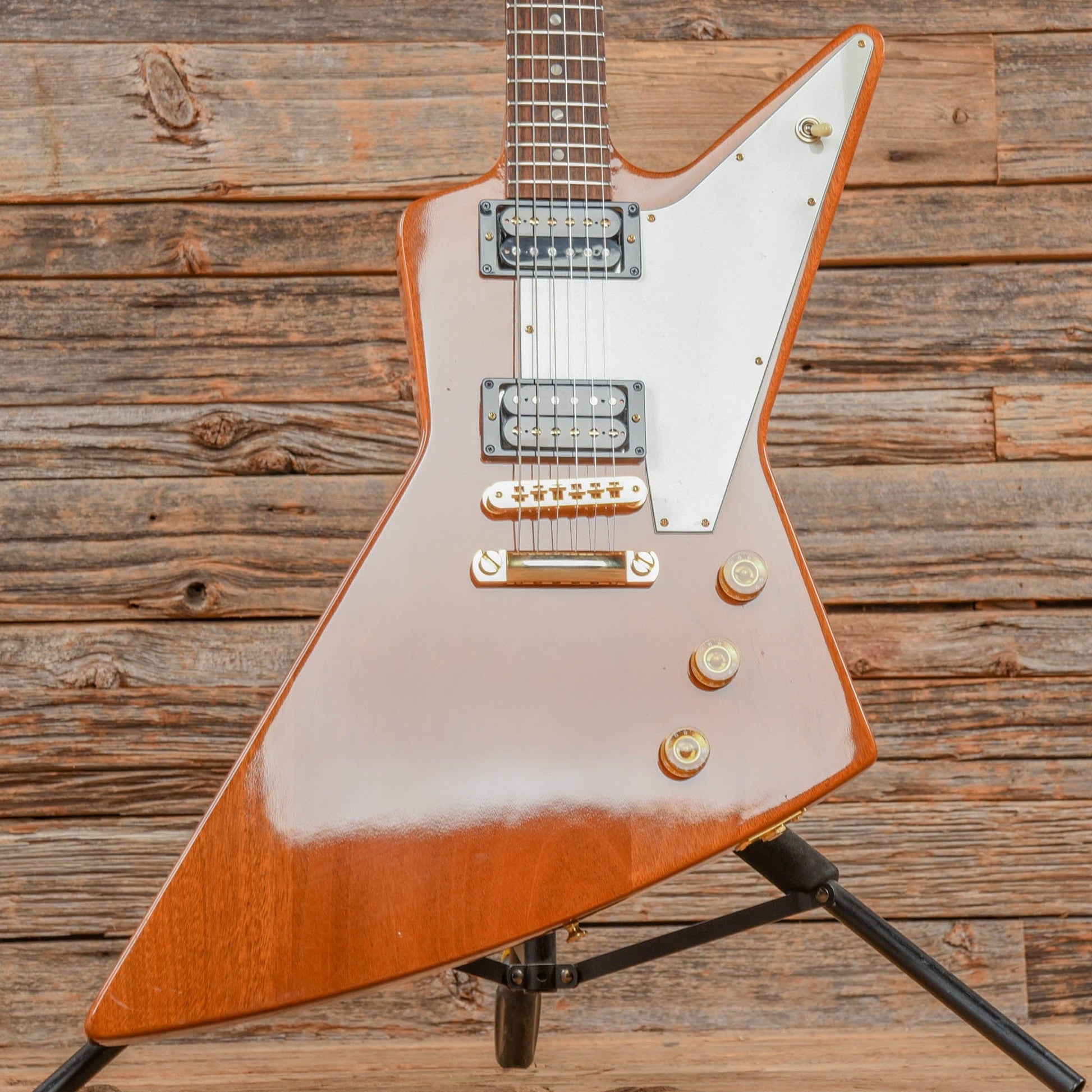 Gibson Explorer Natural 2009 Electric Guitars / Solid Body