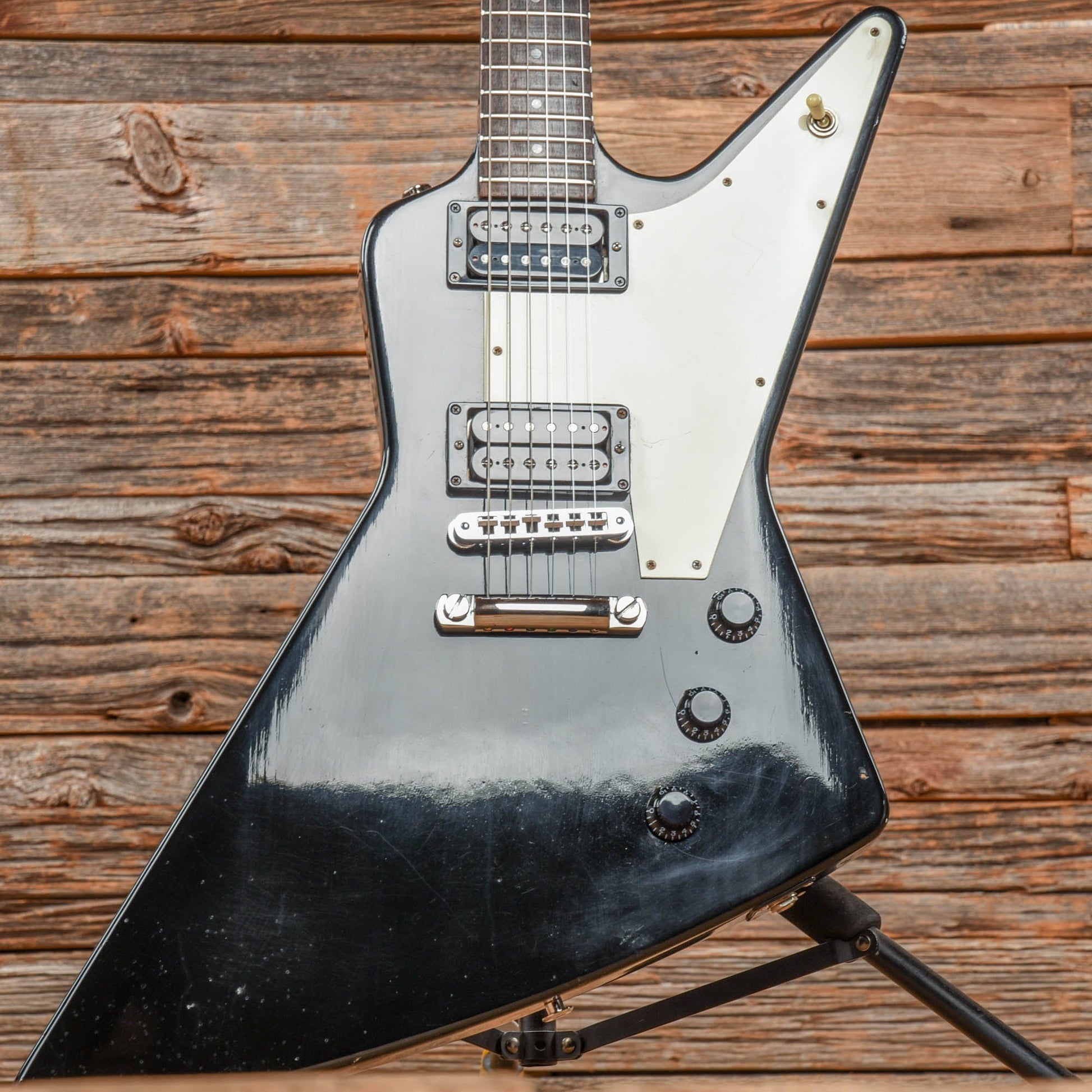 Gibson Explorer Original Design Ebony 1983 Electric Guitars / Solid Body