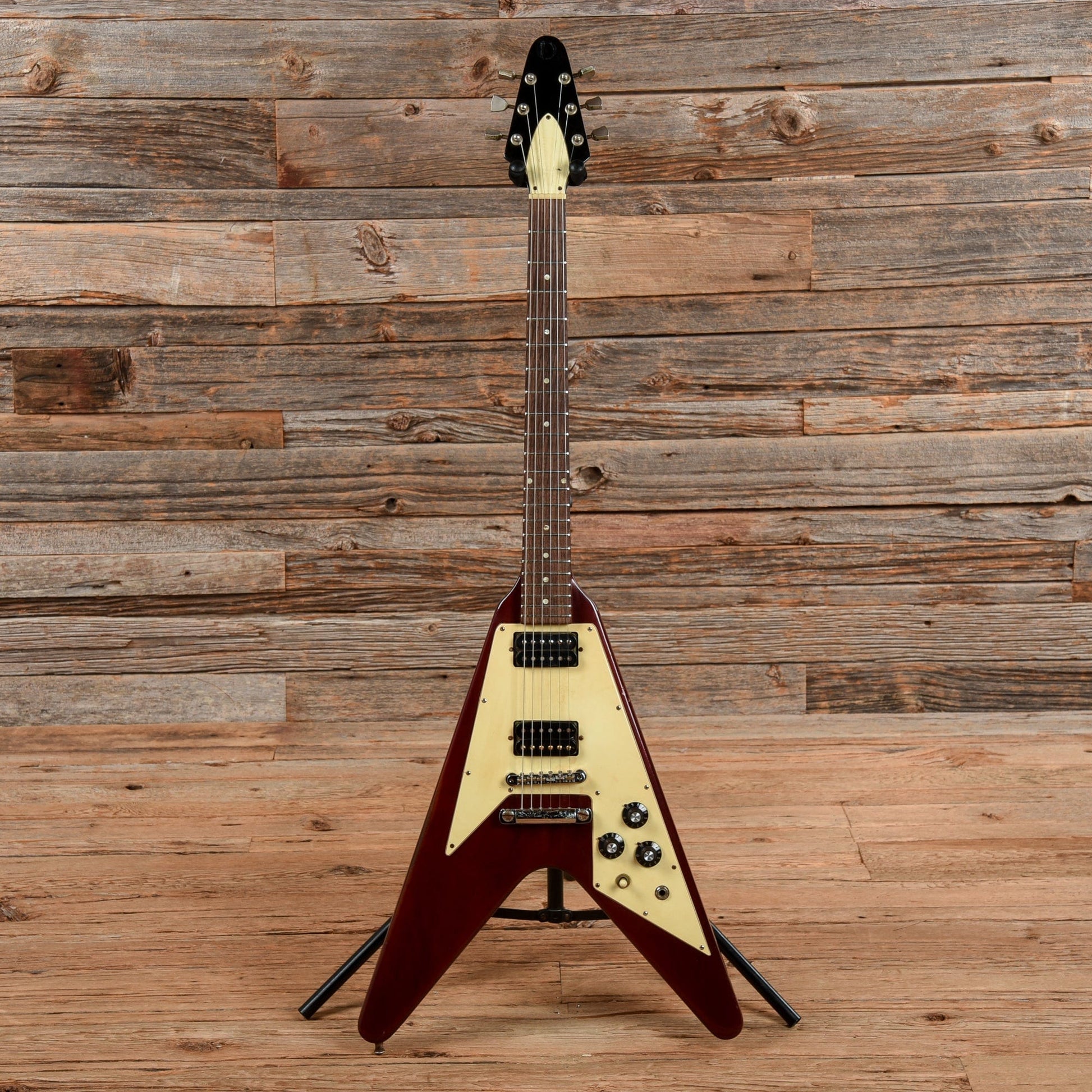 Gibson Flying V Cherry 1975 Electric Guitars / Solid Body