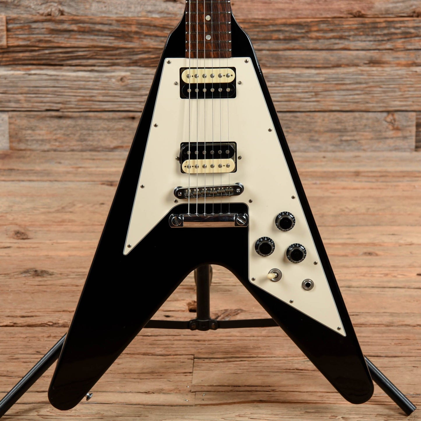 Gibson Flying V Ebony 2006 Electric Guitars / Solid Body