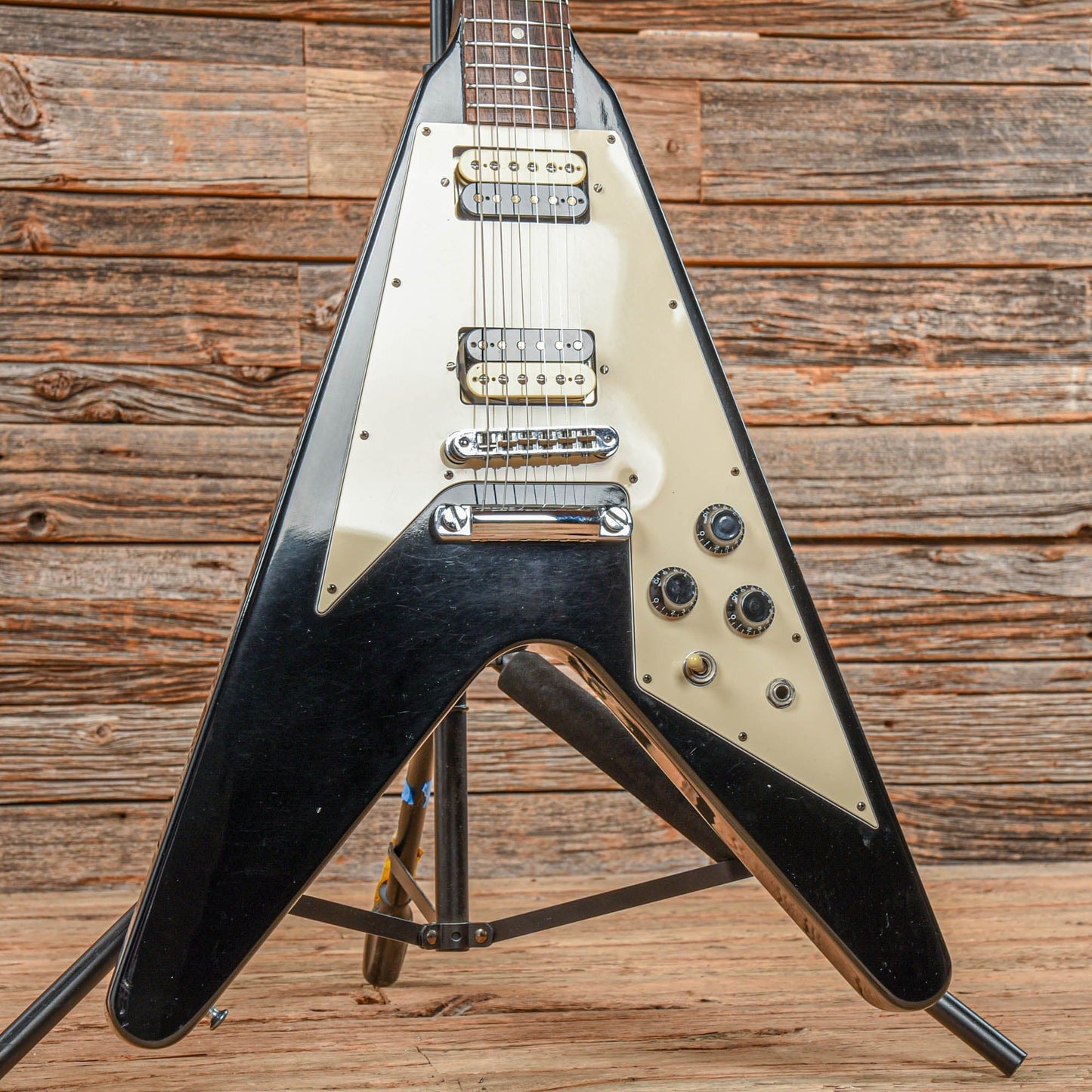 Gibson Flying V Ebony 2006 Electric Guitars / Solid Body