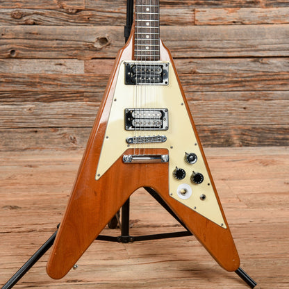 Gibson Flying V Natural 1975 Electric Guitars / Solid Body