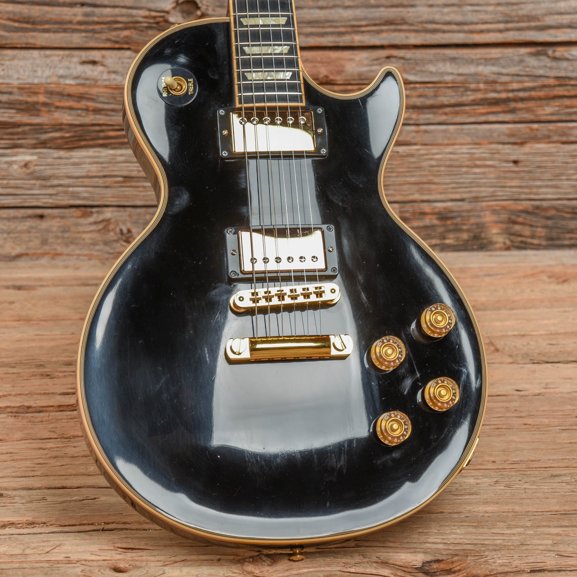 Gibson Les Paul Classic Custom Ebony 2007 – Chicago Music Exchange