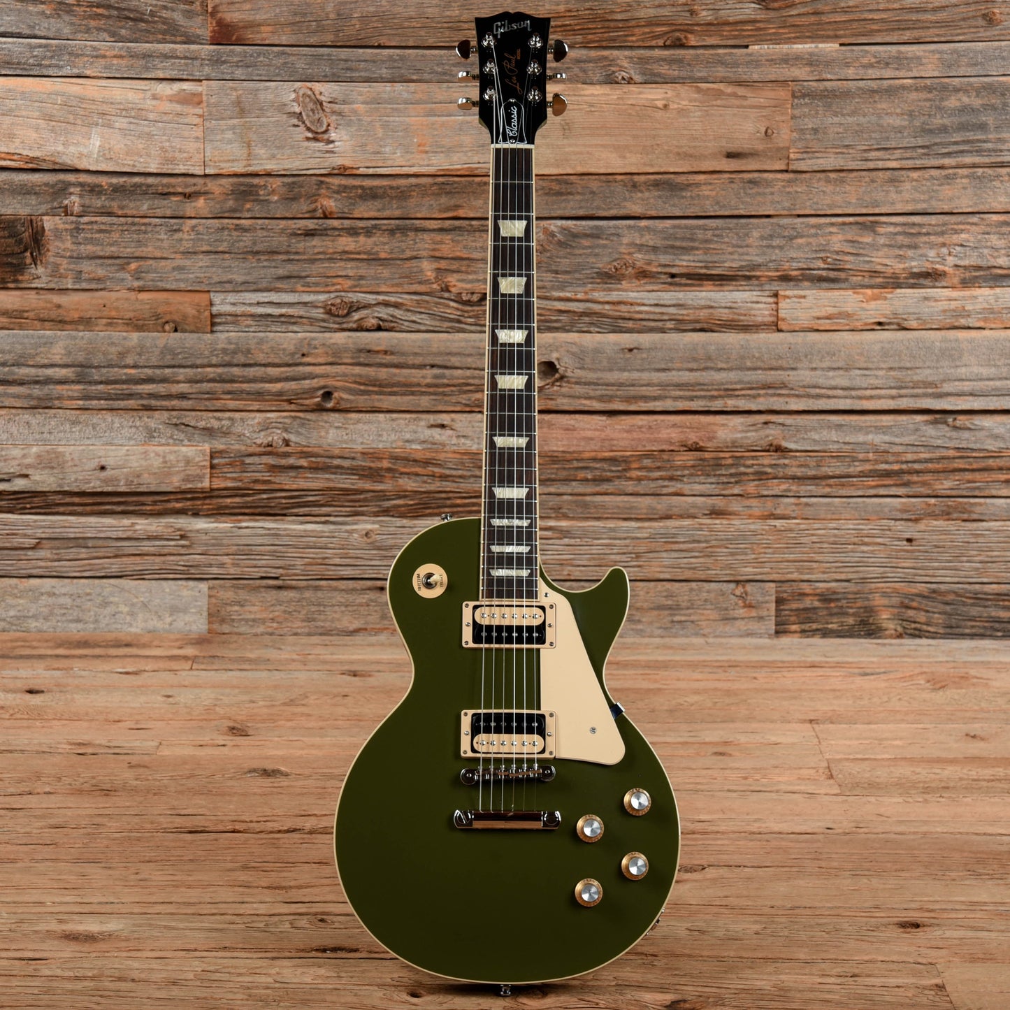 Gibson Les Paul Classic Olive Drab 2023 Electric Guitars / Solid Body