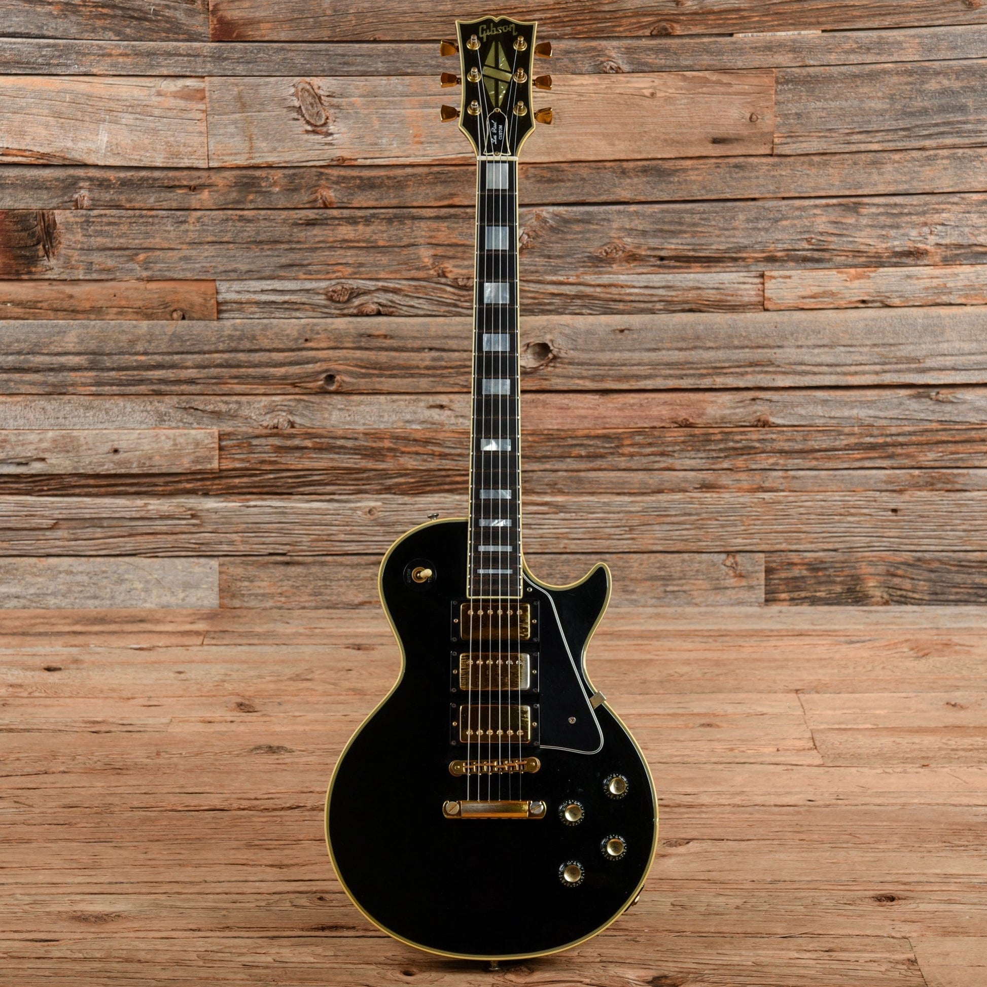 Gibson Les Paul Custom Ebony 1976 Electric Guitars / Solid Body