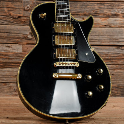 Gibson Les Paul Custom Ebony 1976 Electric Guitars / Solid Body