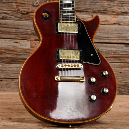 Gibson Les Paul Custom Wine Red 1976 Electric Guitars / Solid Body