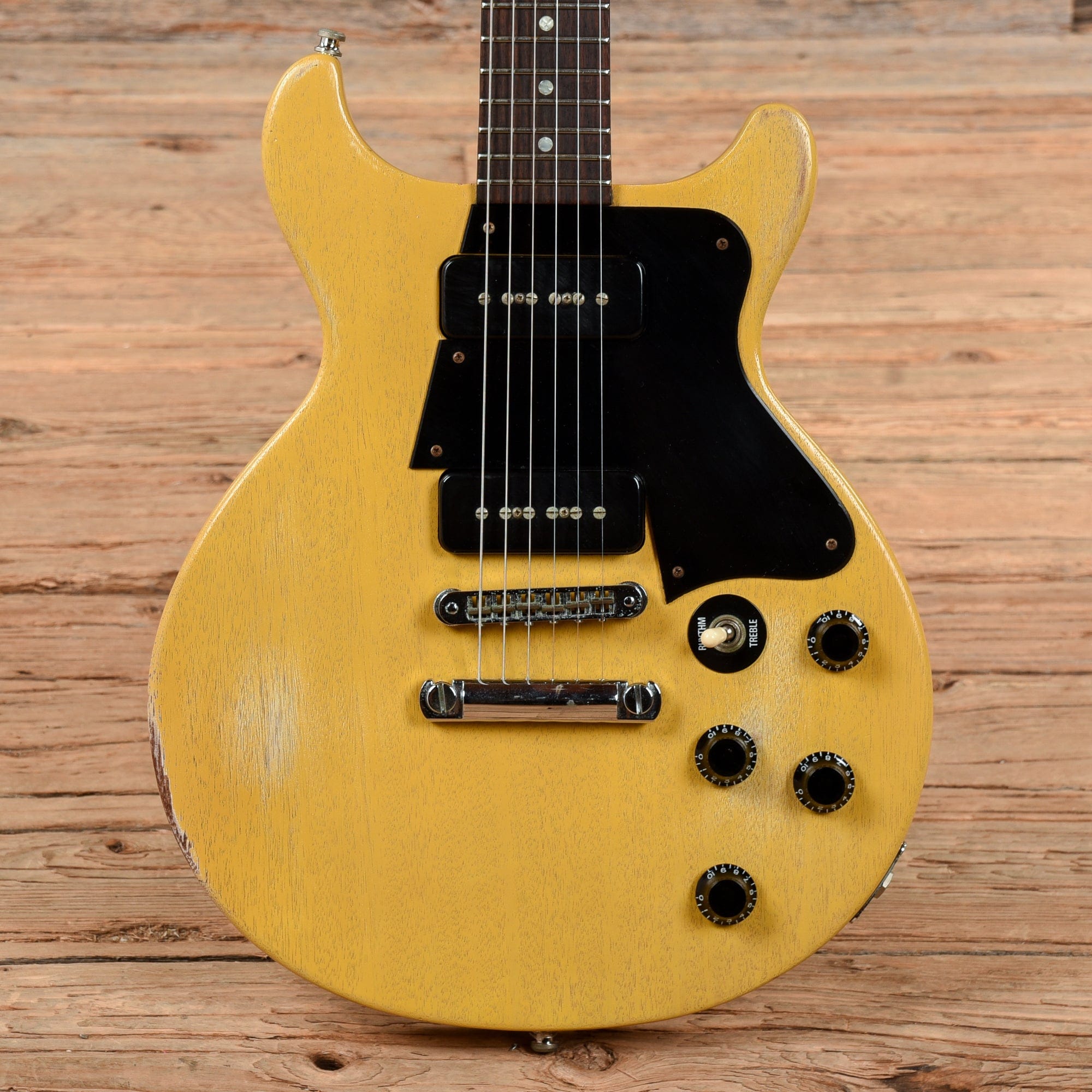 Gibson Les Paul Faded Double Cutaway TV Yellow 2003 – Chicago Music Exchange