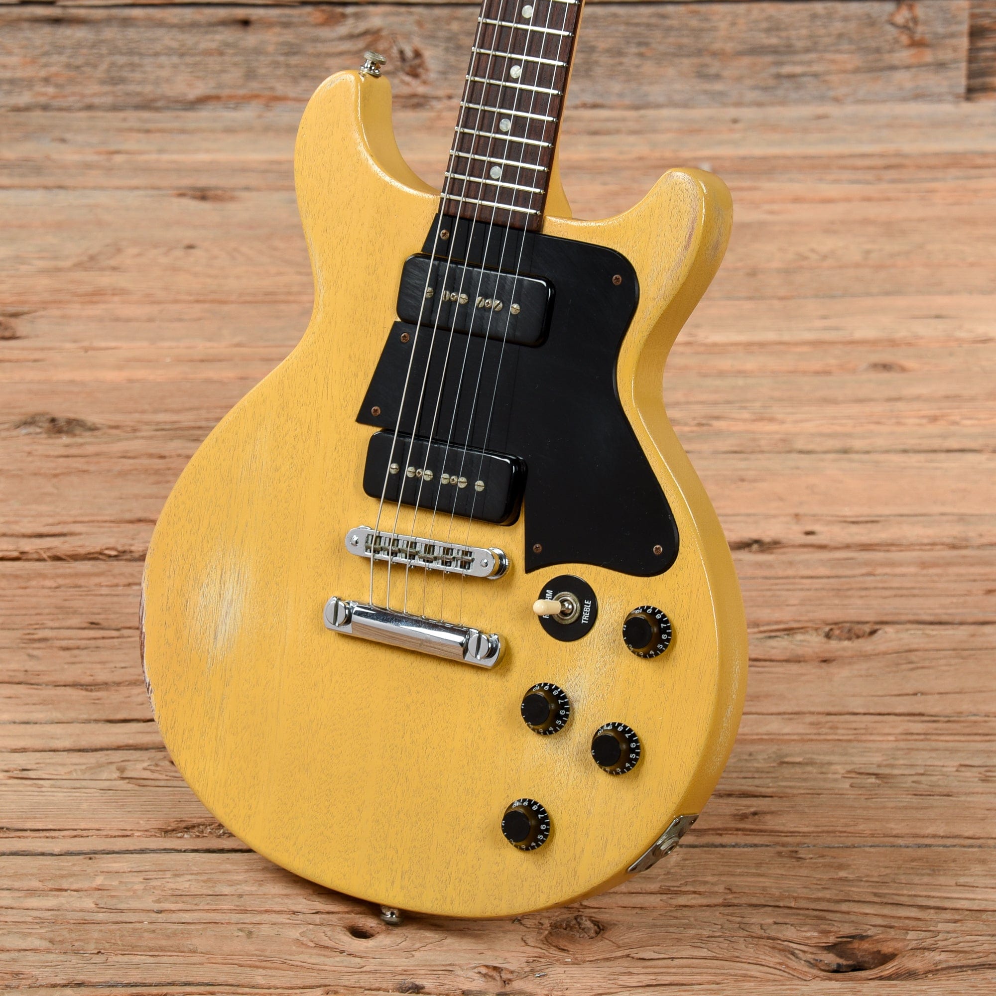 Gibson Les Paul Faded Double Cutaway TV Yellow 2003 – Chicago Music Exchange