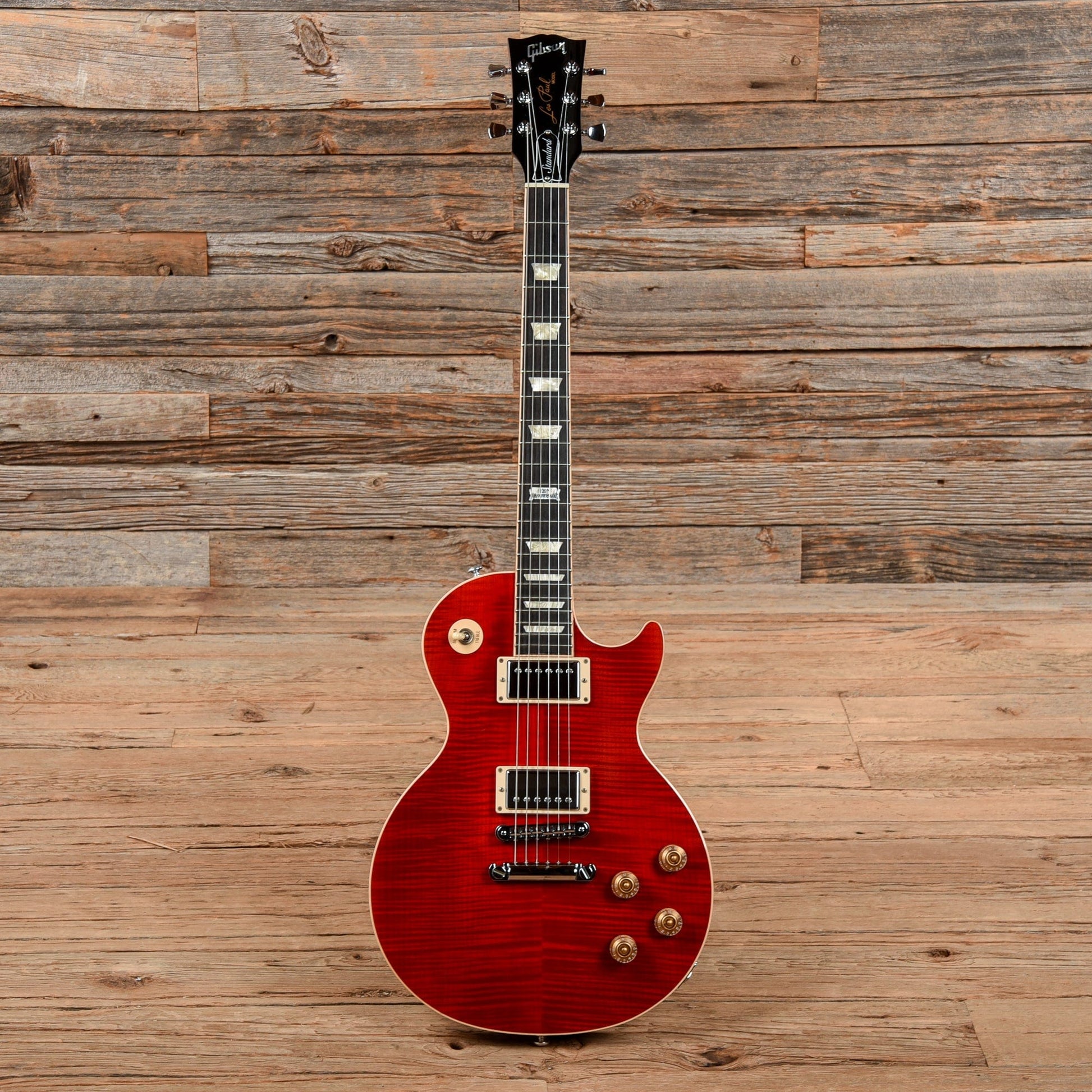 Gibson Les Paul Standard Brilliant Red 2014 Electric Guitars / Solid Body