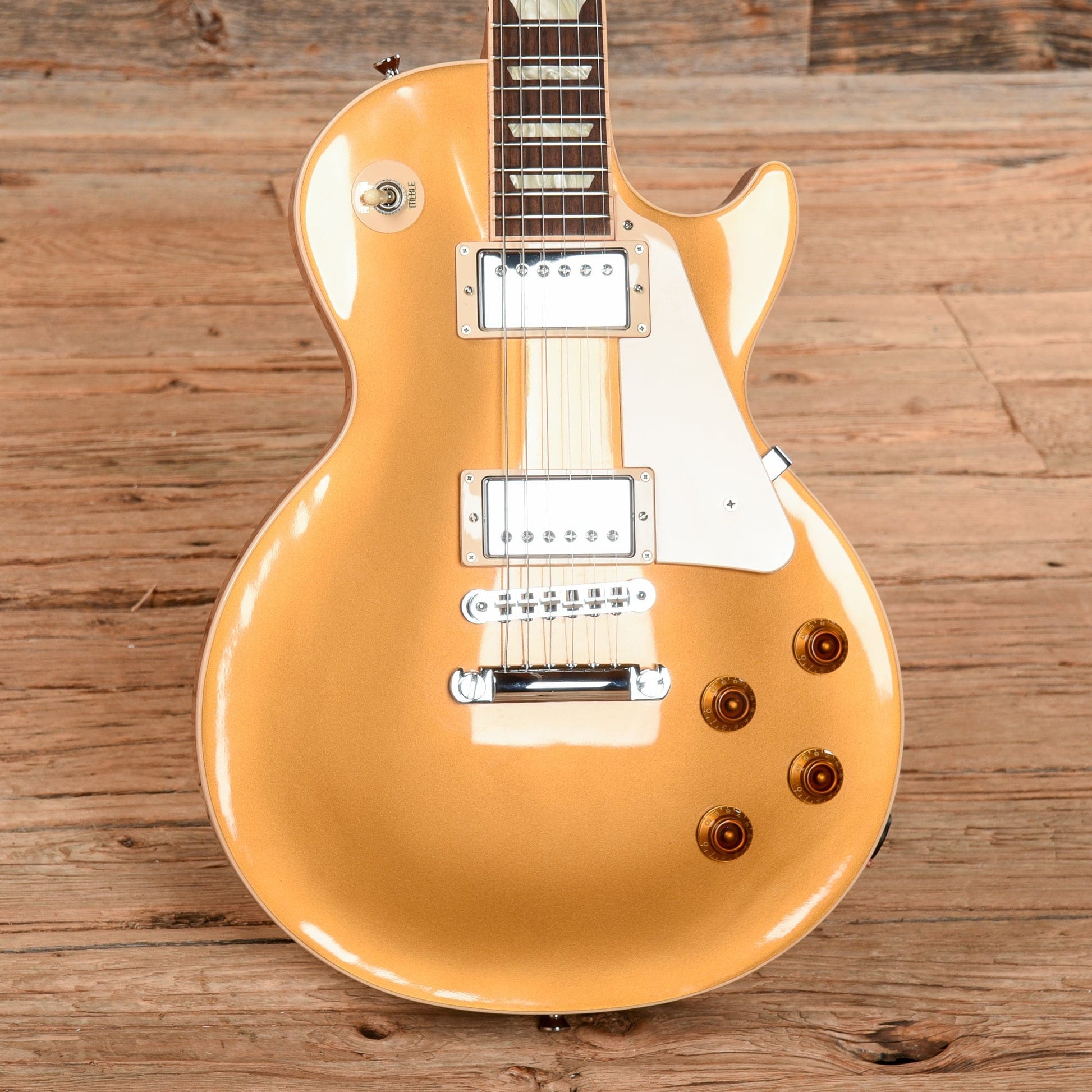 Gibson Les Paul Standard Goldtop 2012 Electric Guitars / Solid Body