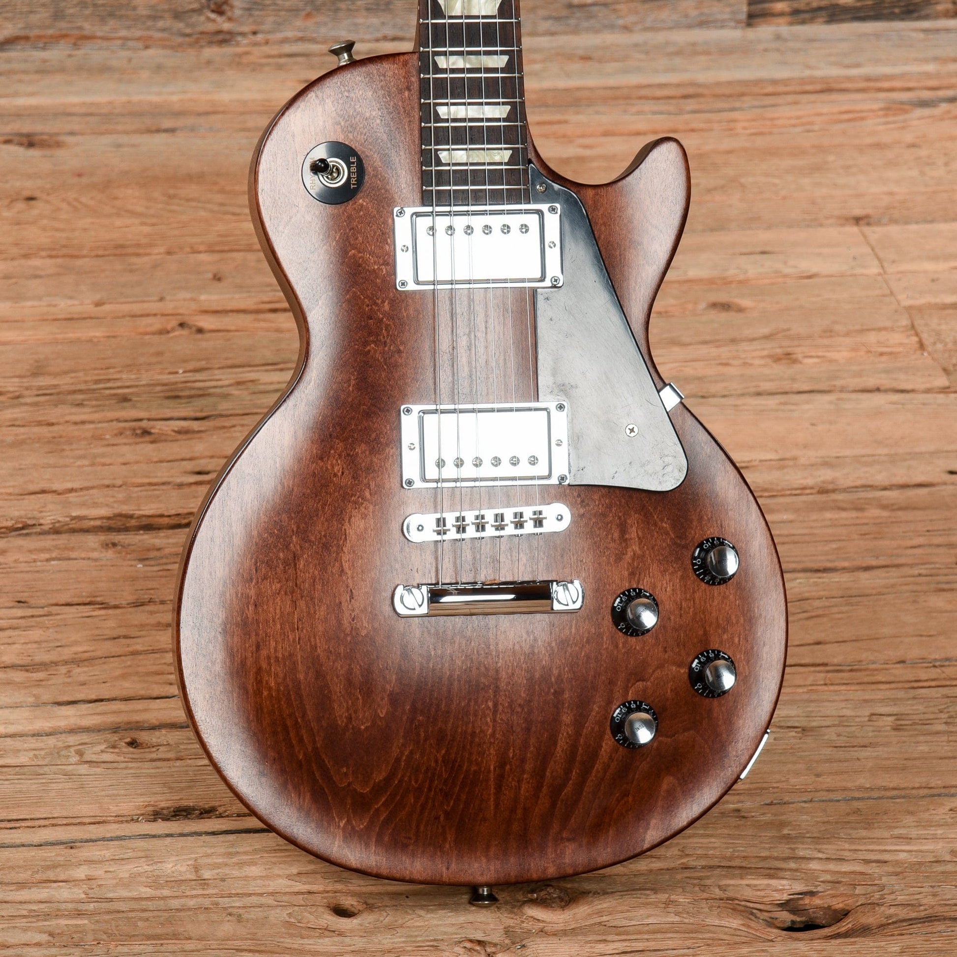 Gibson Les Paul Studio Faded Brown 2011 Electric Guitars / Solid Body