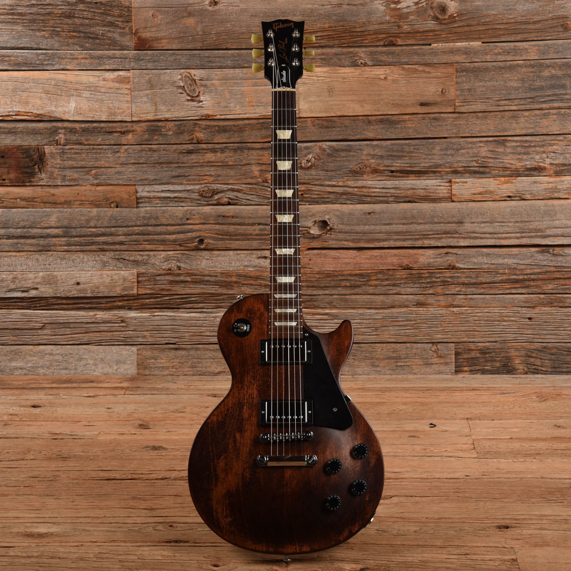 Gibson Les Paul Studio Worn Brown 2016 – Chicago Music Exchange