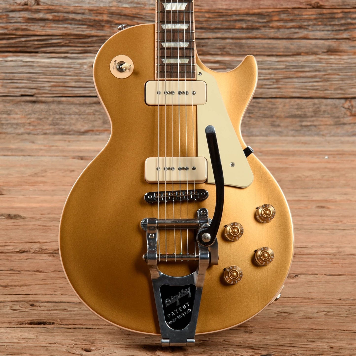 Gibson Les Paul Traditional P90 Goldtop 2014 Electric Guitars / Solid Body