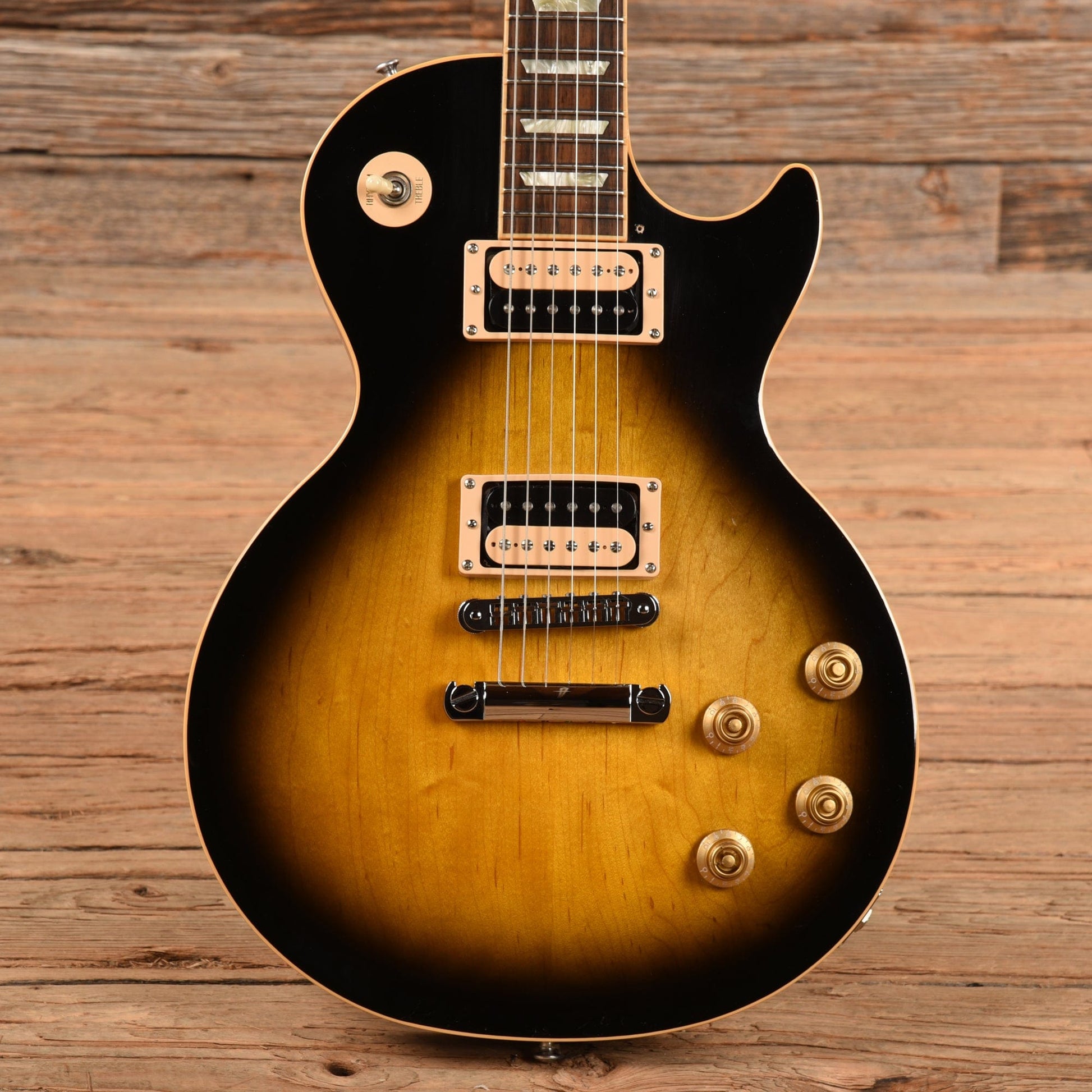 Gibson Les Paul Traditional Pro Vintage Sunburst 2009 Electric Guitars / Solid Body