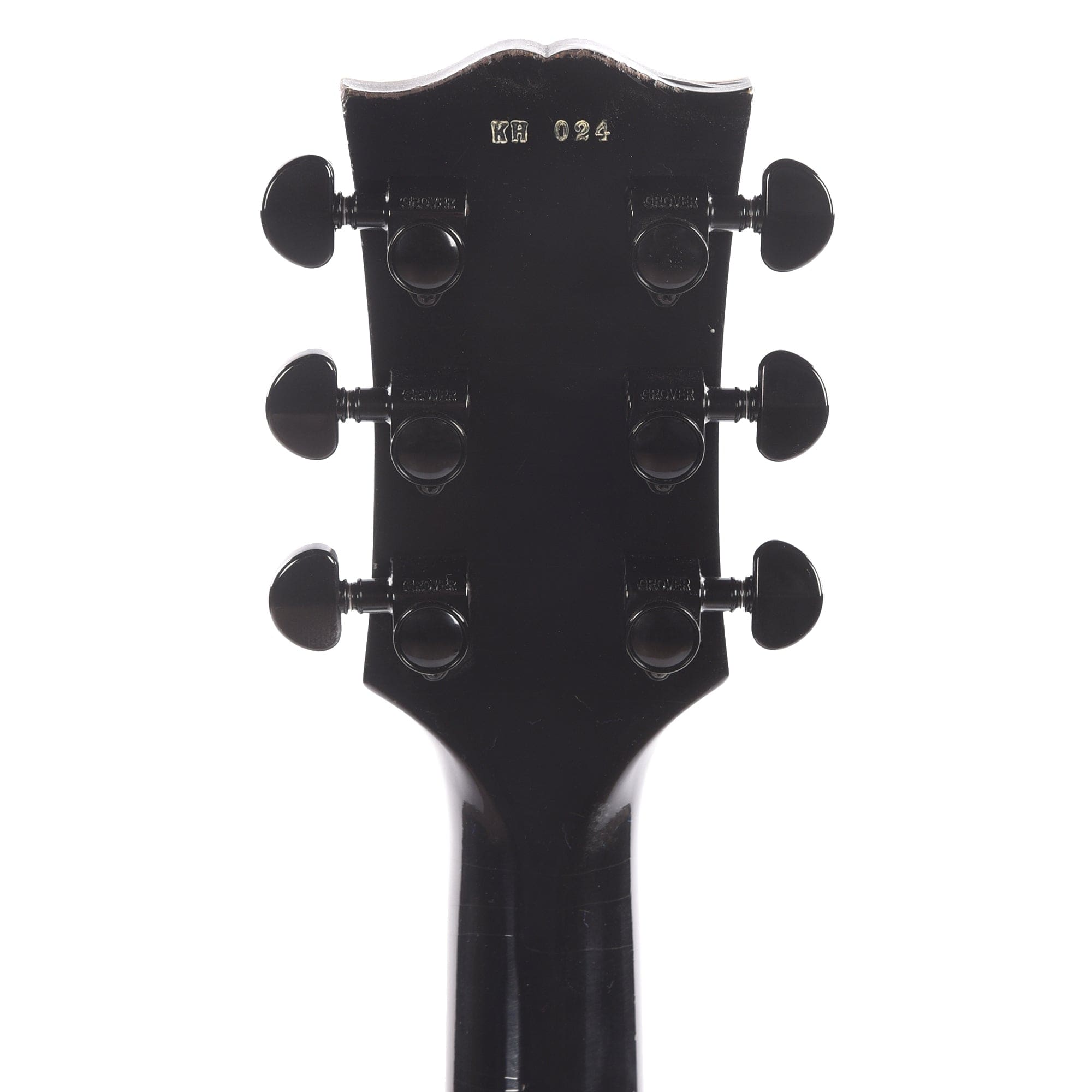 Gibson Limited Custom Shop Artist Kirk Hammett 1989 Les Paul Custom Ebony Murphy Lab Aged Electric Guitars / Solid Body