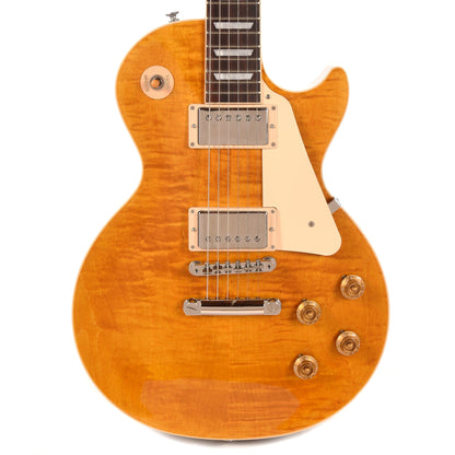 Gibson Original Les Paul Standard '50s Figured Top Honey Amber Electric Guitars / Solid Body