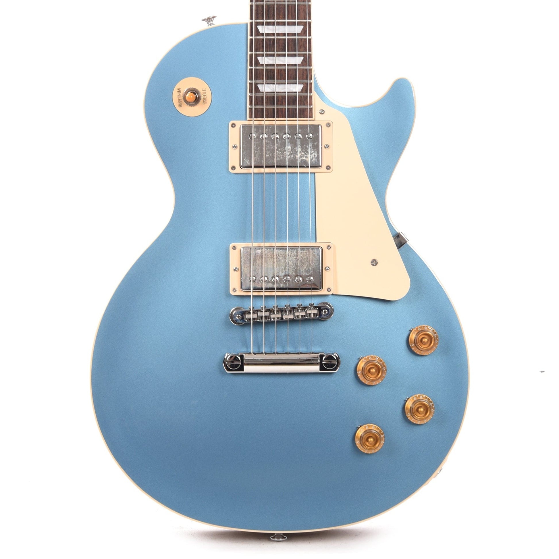 Gibson Original Les Paul Standard '50s Plain Top Pelham Blue Top Electric Guitars / Solid Body