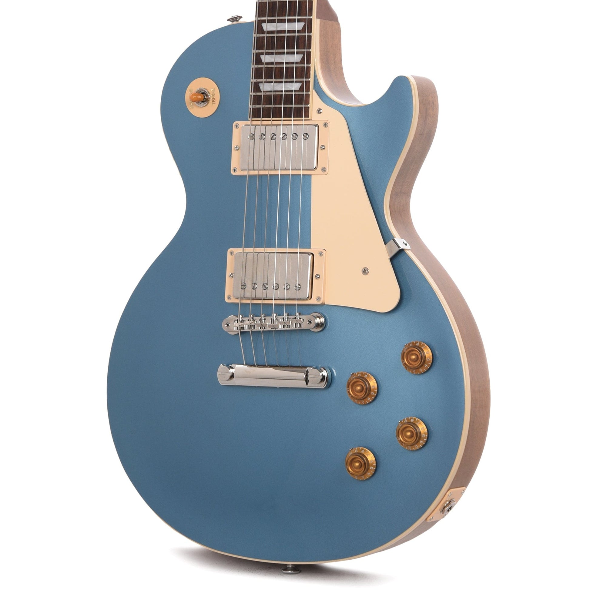 Gibson Original Les Paul Standard '50s Plain Top Pelham Blue Top Electric Guitars / Solid Body