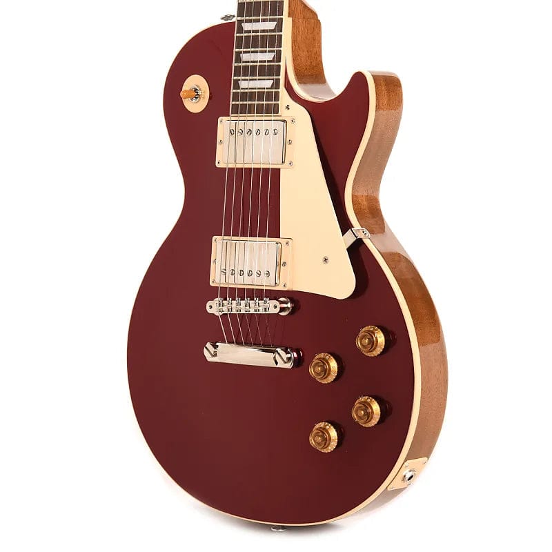 Gibson Original Les Paul Standard '50s Plain Top Sparkling Burgundy Top Sparkling Electric Guitars / Solid Body