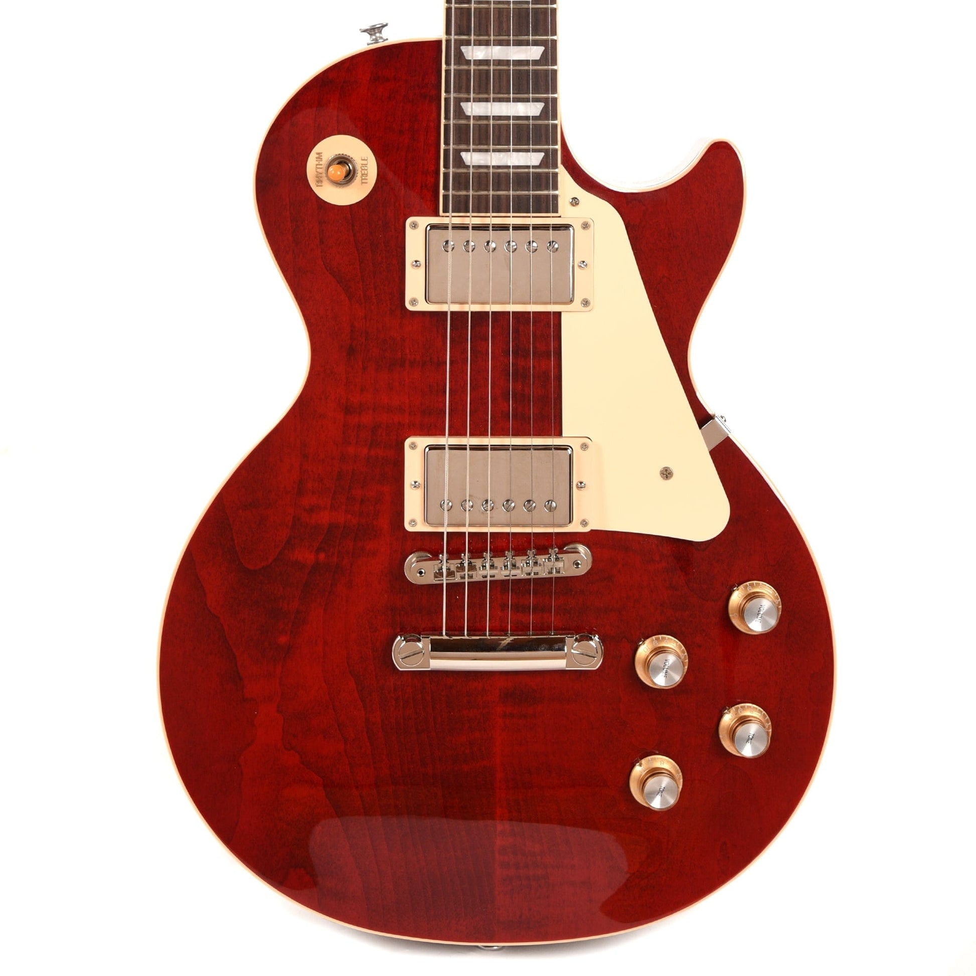 Gibson Original Les Paul Standard '60s Figured Top Sixties Cherry Electric Guitars / Solid Body