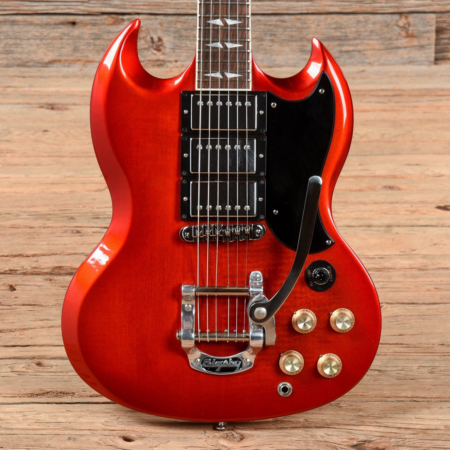 Gibson SG Deluxe Custom Translucent Candy Apple Red 2012 Electric Guitars / Solid Body