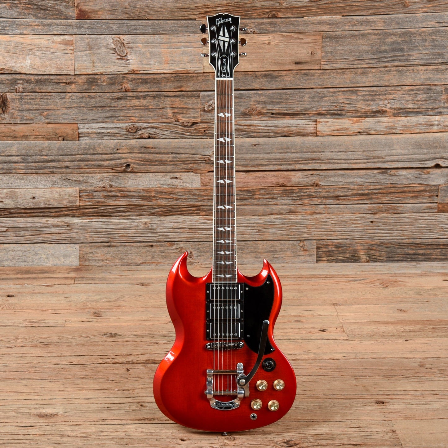 Gibson SG Deluxe Custom Translucent Candy Apple Red 2012 Electric Guitars / Solid Body