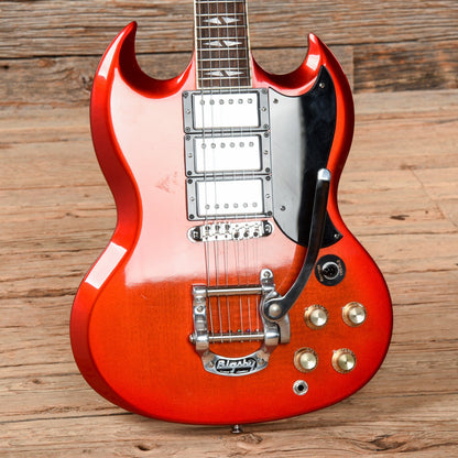 Gibson SG Deluxe Custom Translucent Candy Apple Red 2012 Electric Guitars / Solid Body