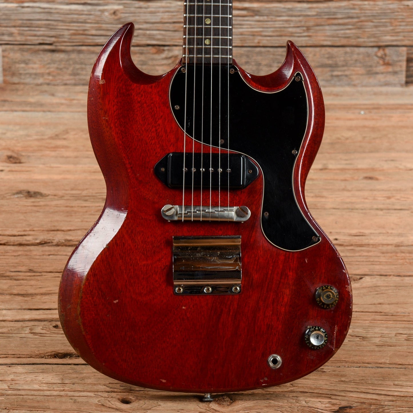 Gibson SG Junior Cherry 1965 Electric Guitars / Solid Body