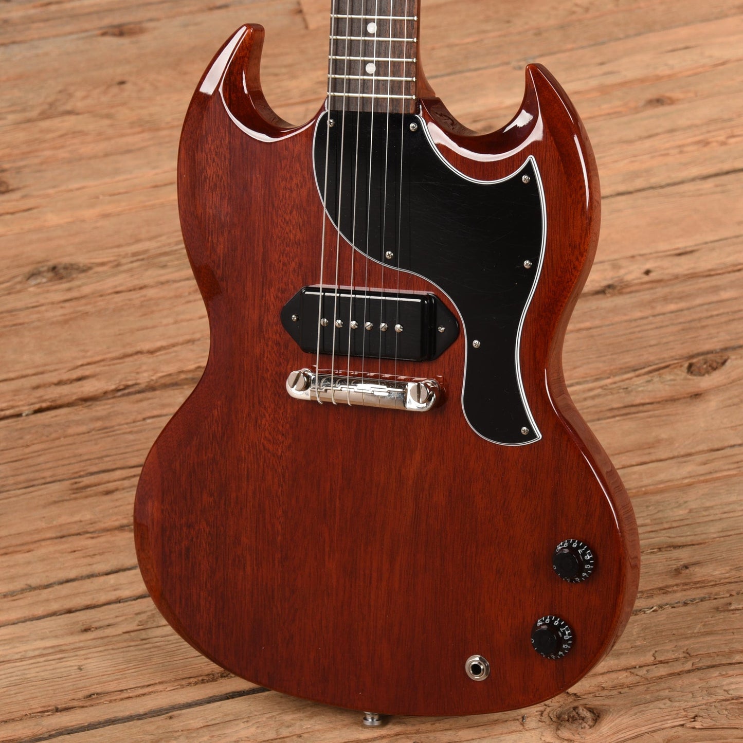 Gibson SG Junior Cherry 2021 Electric Guitars / Solid Body