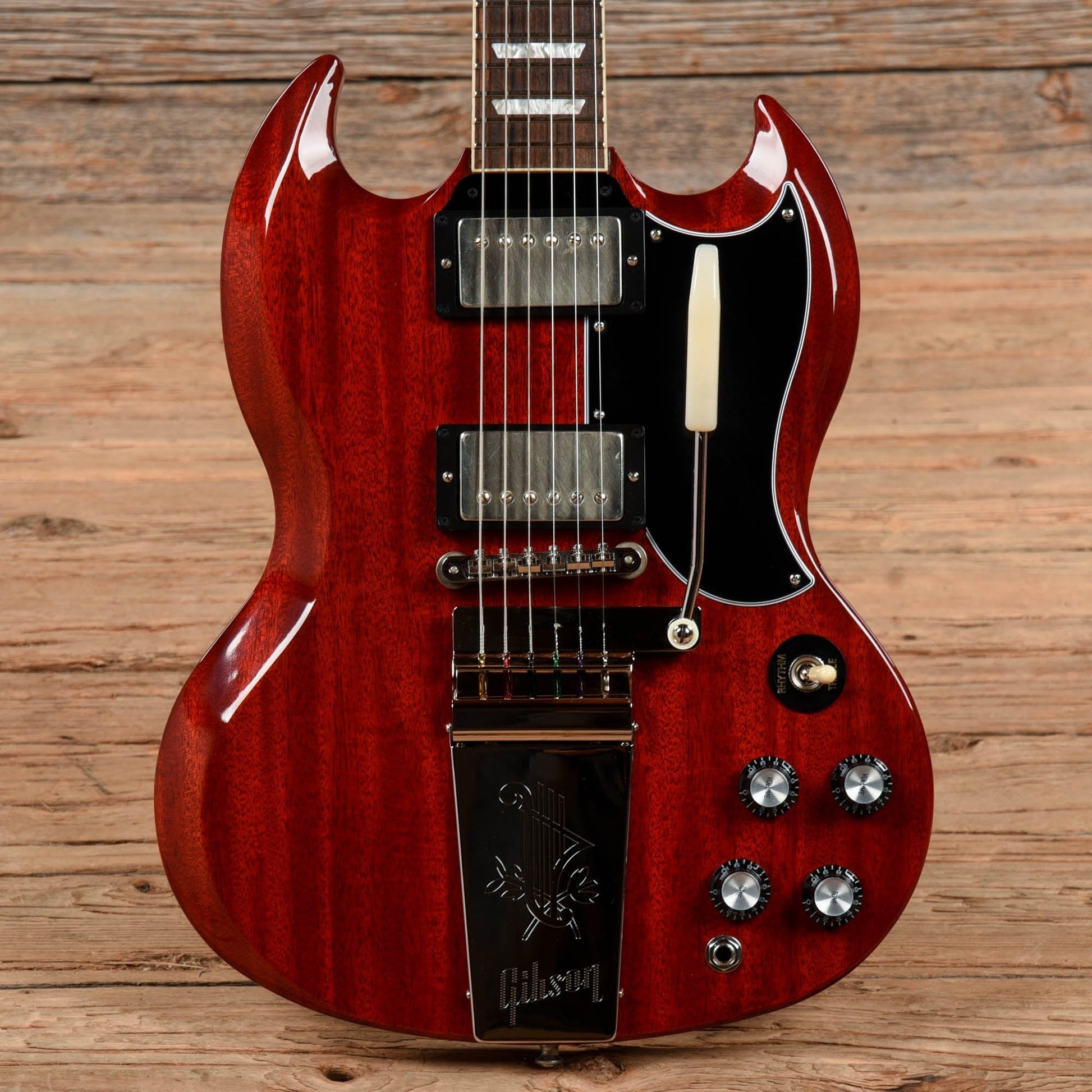 Gibson SG Standard 61 w/ Maestro Vibrola Cherry Electric Guitars / Solid Body