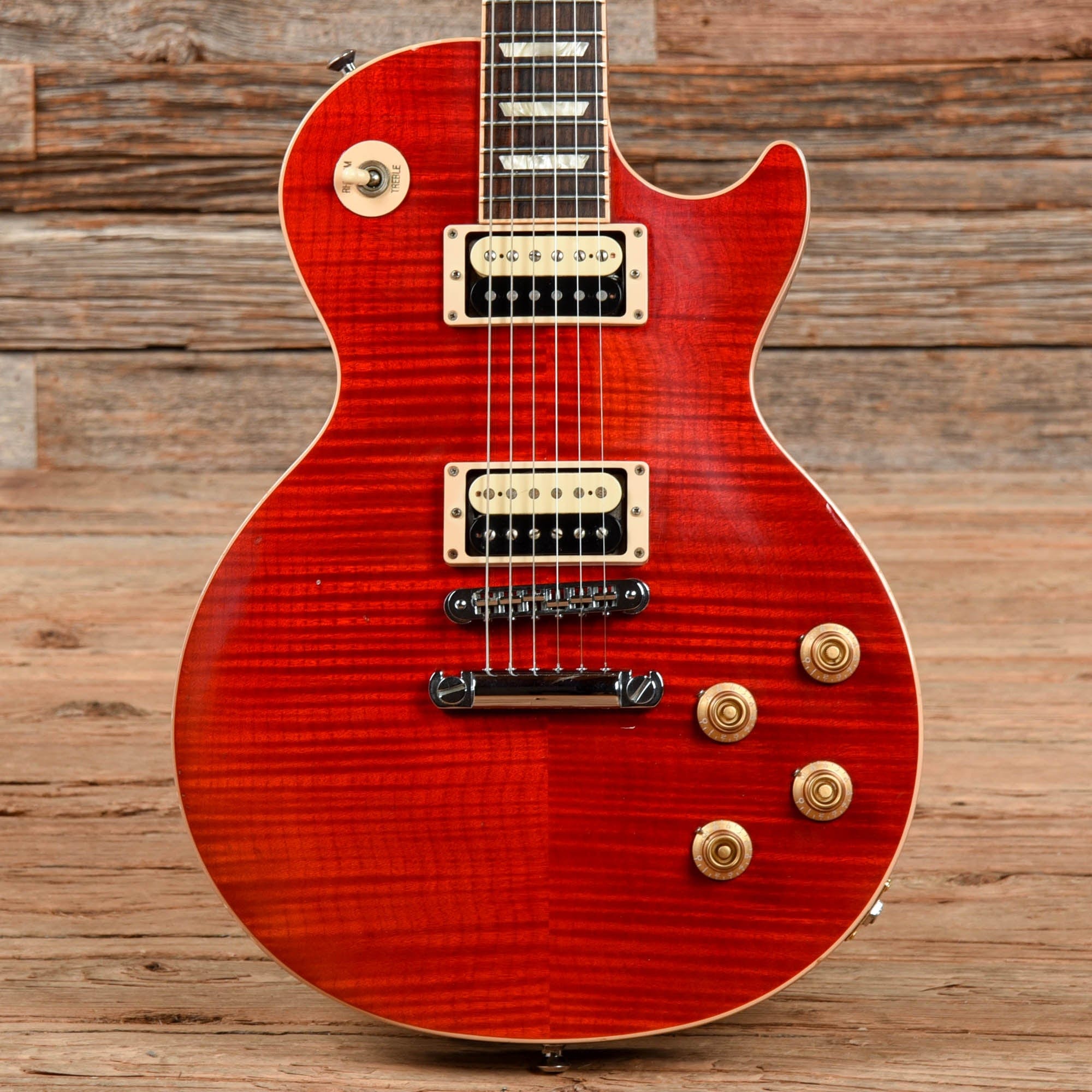 Gibson Slash Signature Rosso Corsa Les Paul Red 2013 Electric Guitars / Solid Body