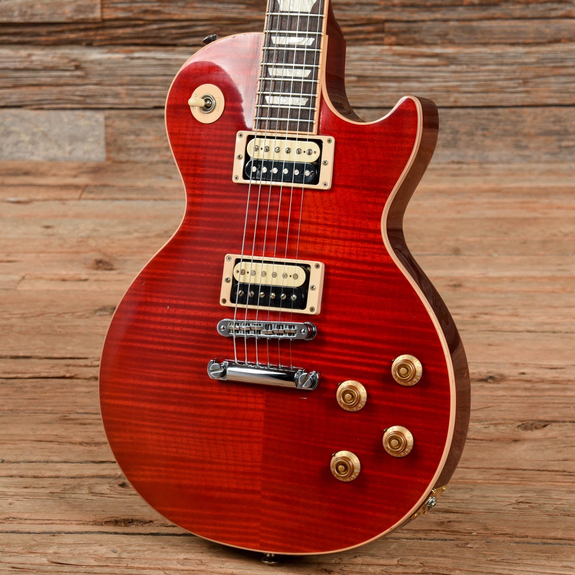 Gibson Slash Signature Rosso Corsa Les Paul Red 2013 Electric Guitars / Solid Body