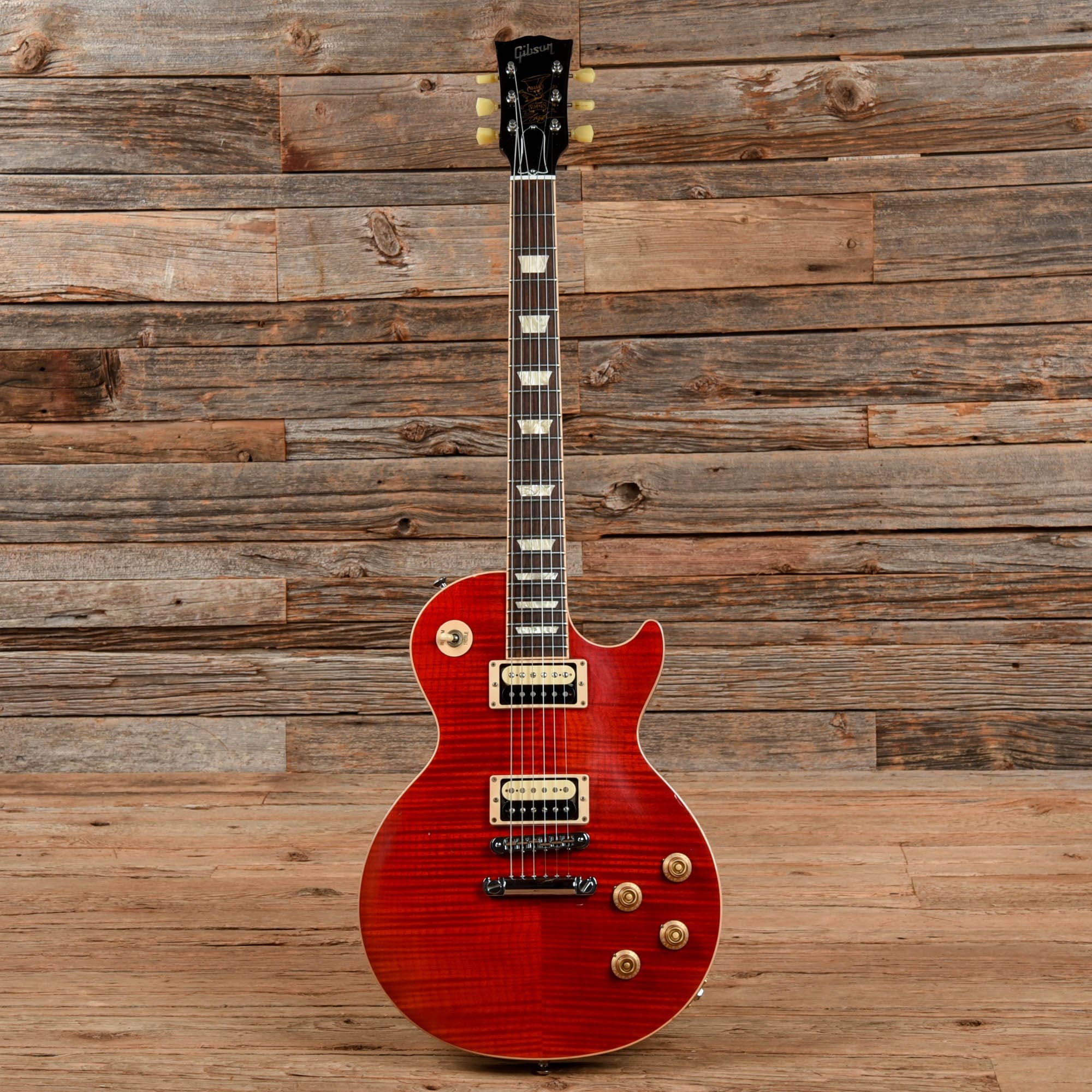 Gibson Slash Signature Rosso Corsa Les Paul Red 2013 Electric Guitars / Solid Body