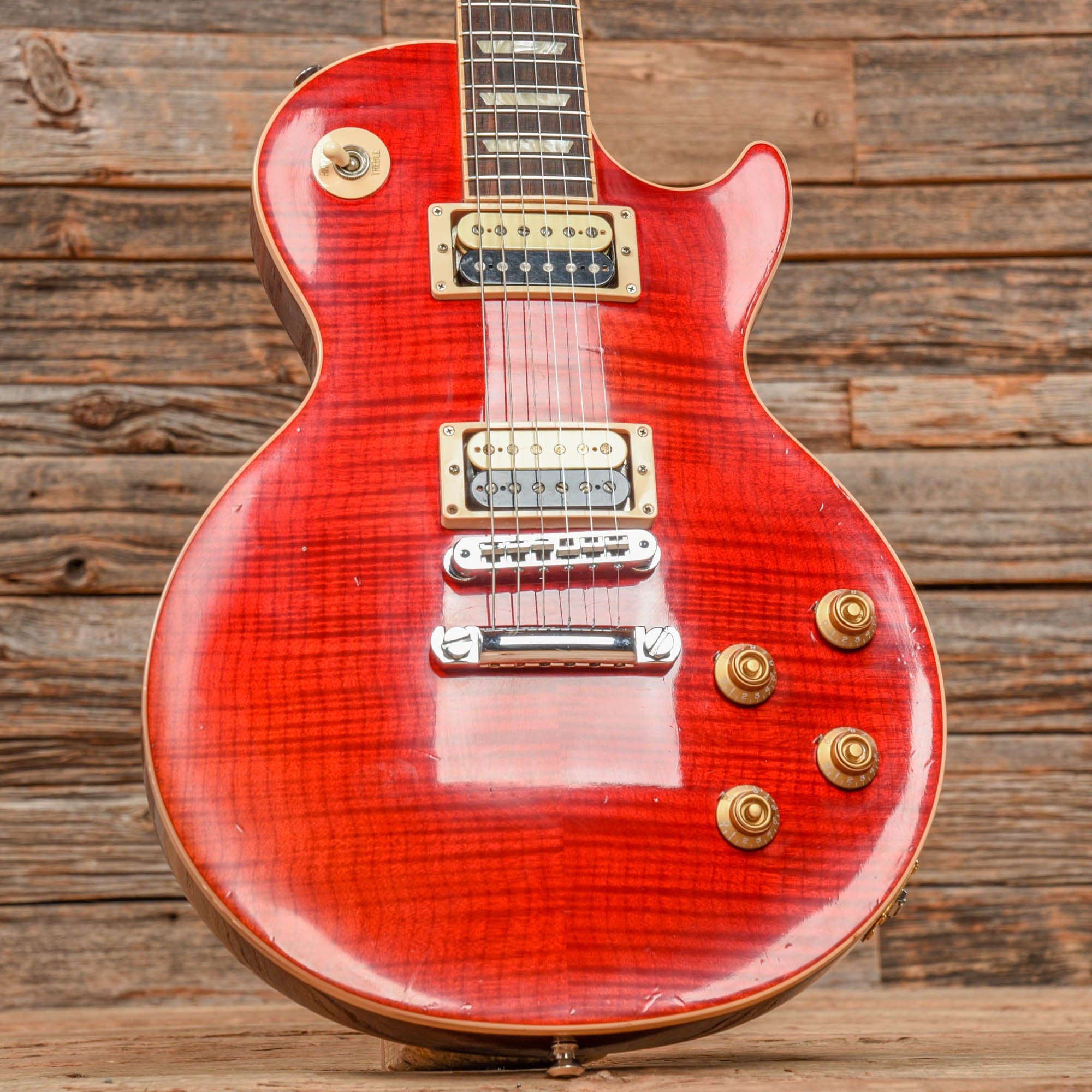 Gibson Slash Signature Rosso Corsa Les Paul Red 2013 Electric Guitars / Solid Body