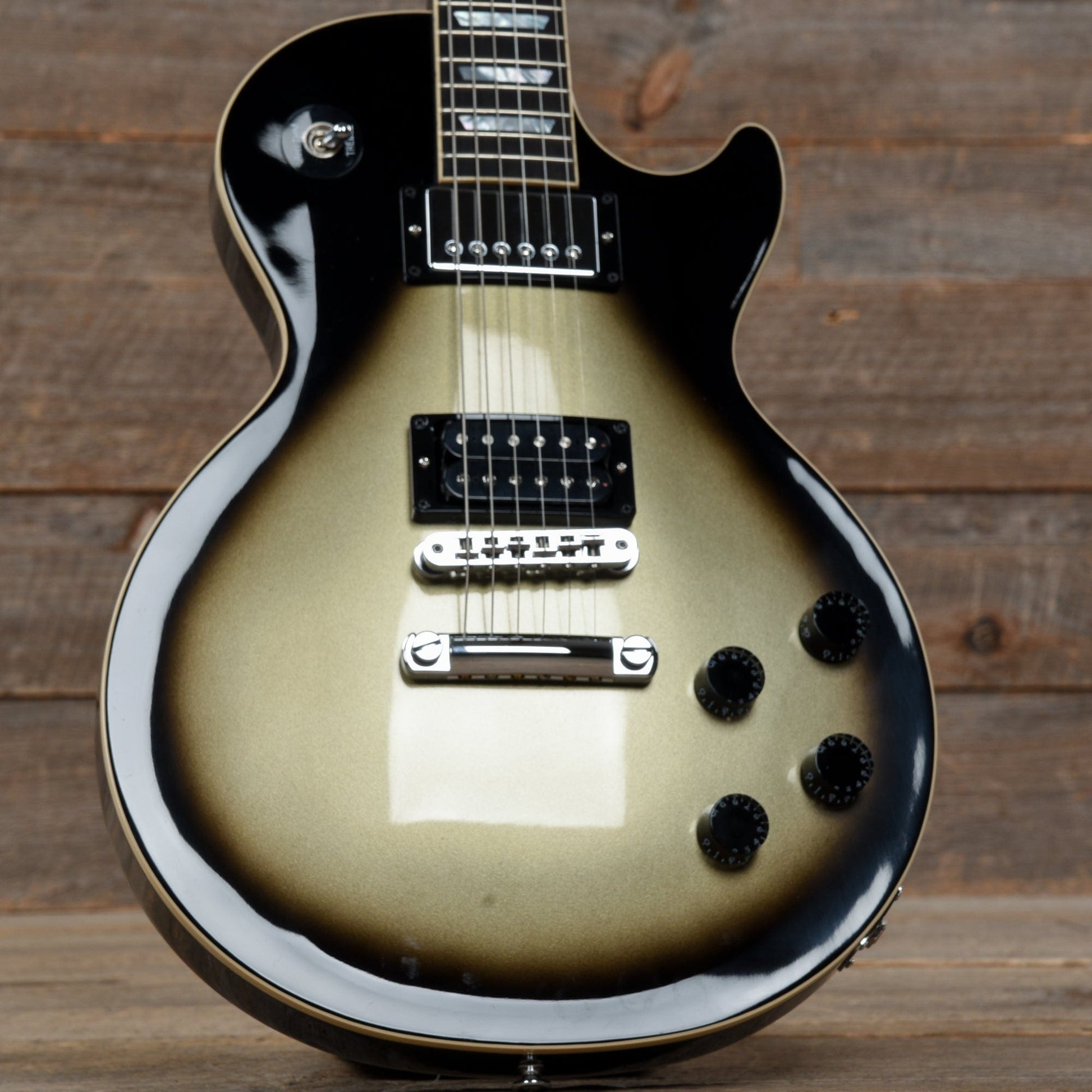 Gibson USA Adam Jones Signature Les Paul Standard Antique Silverburst Electric Guitars / Solid Body